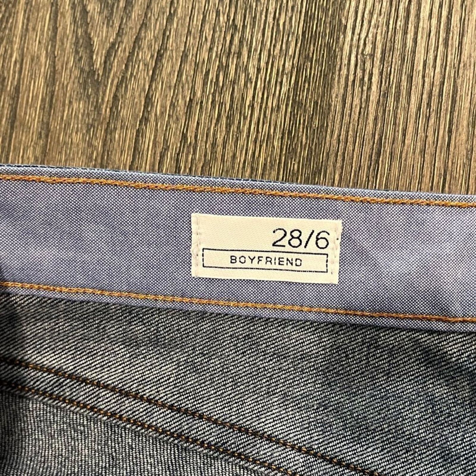 Gap Gap Boyfriend Denim Capris Rolled Cuff Distressed Size 28/6 Size 28" / US 6 / IT 42 - 7 Thumbnail