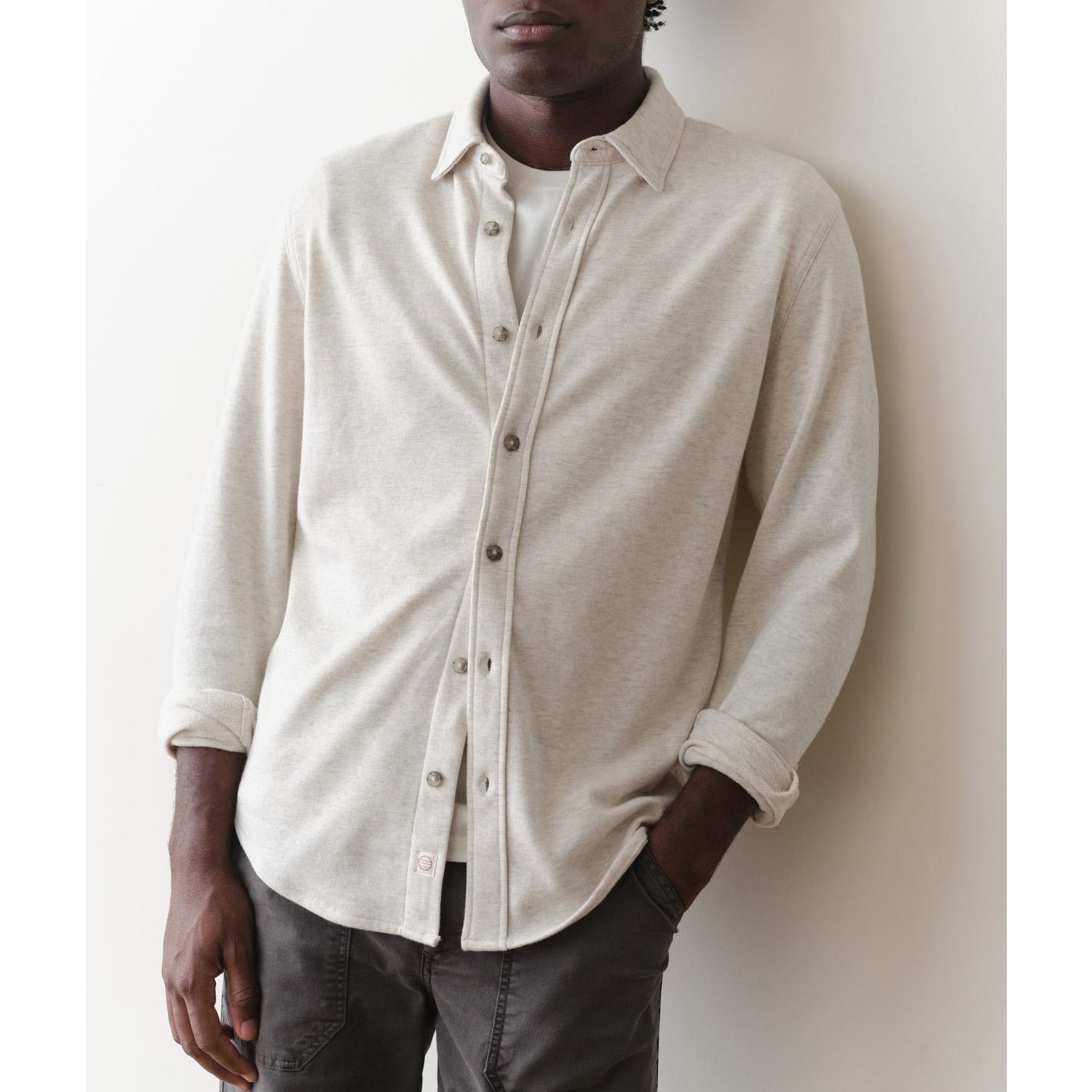Marine Layer NWT Marine Layer Men's Pacifica Stretch Twill Shirt Size US XXL / EU 58 / 5 - 1 Thumbnail
