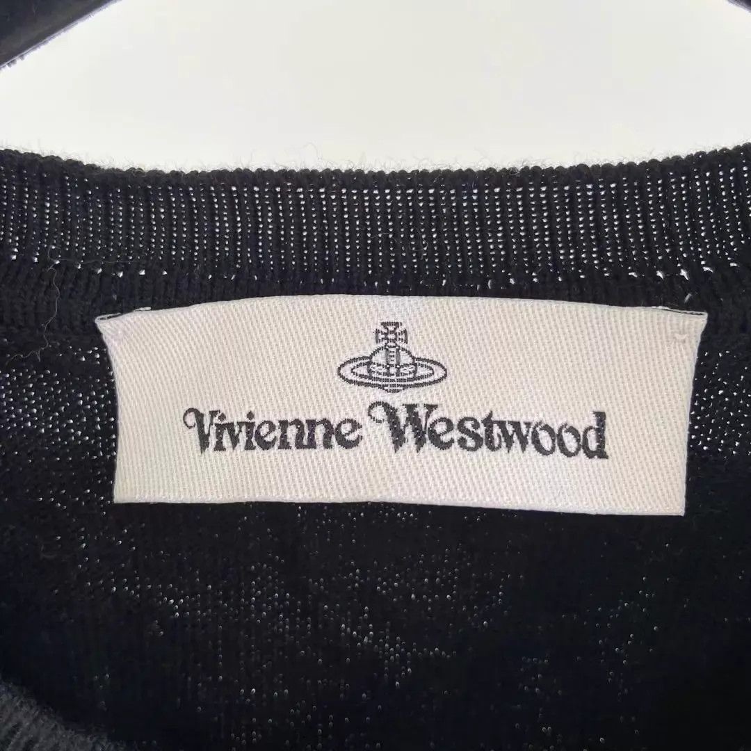 Vivienne Westwood Vivienne Westwood Black Knit Top XS Used Size XS / US 0-2 / IT 36-38 - 5 Thumbnail
