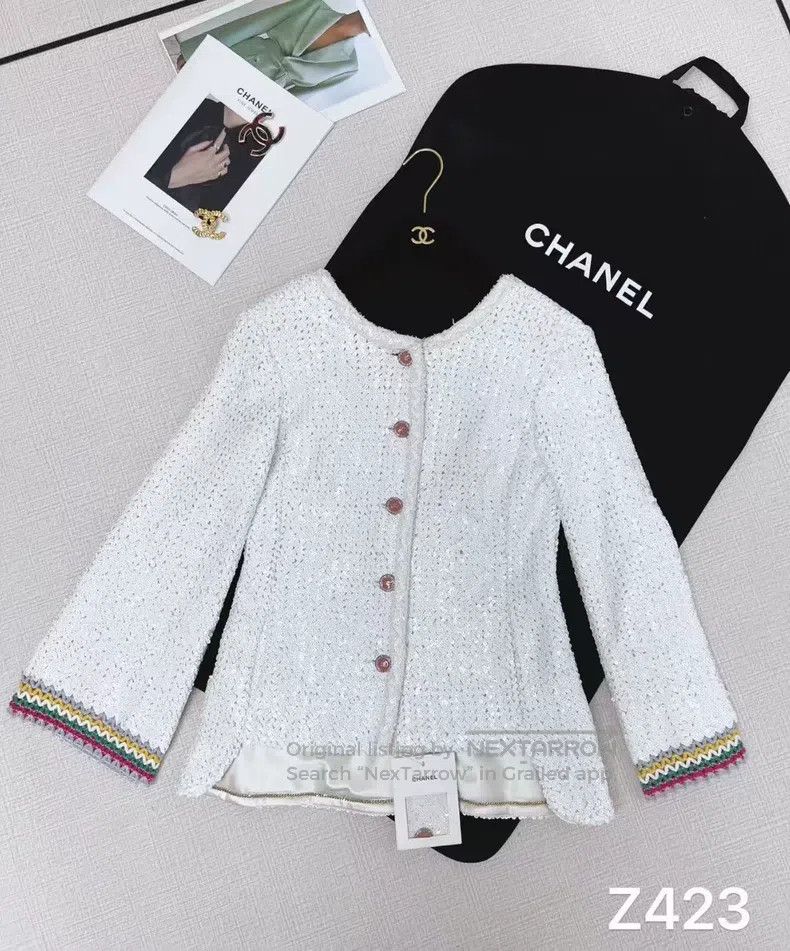 Chanel Chanel Spring and summer series long-sleeved sequin jacket Size XS / US 0-2 / IT 36-38 - 1 Thumbnail
