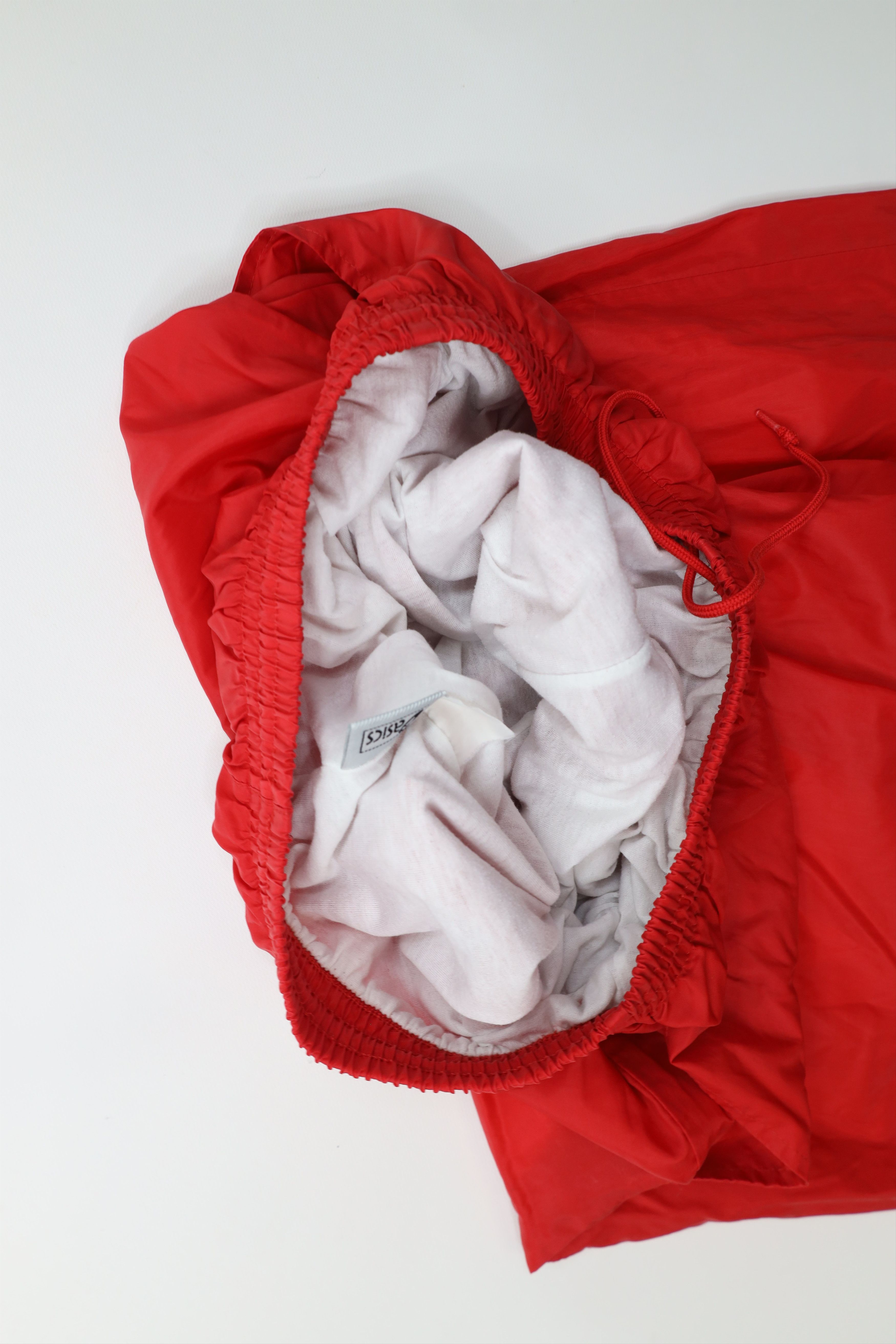 Asics Vintage 90s Asics Spell Lined Windbreaker Joggers Pants Red Size US 34 / EU 50 - 10 Thumbnail