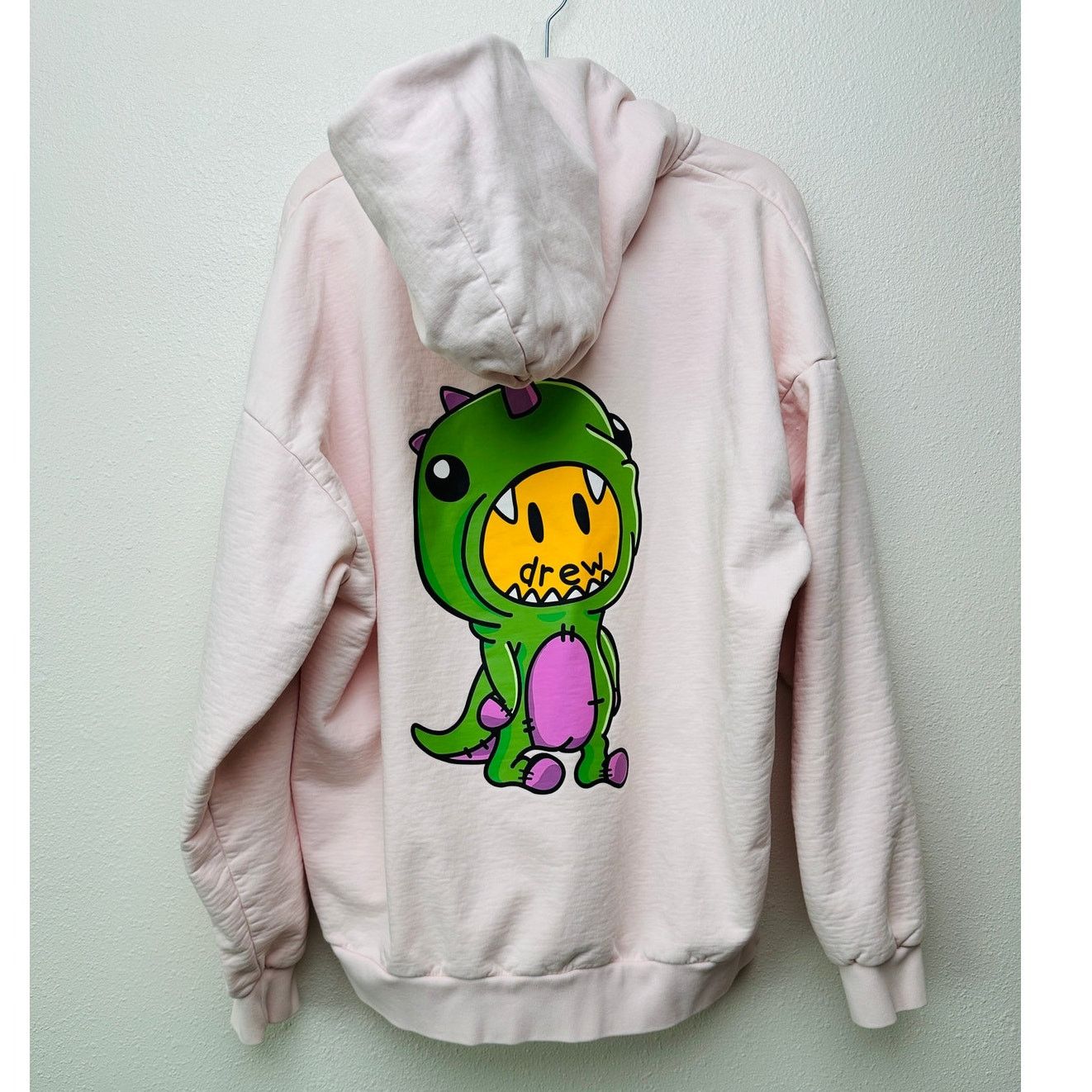 Pink Dino Drew Hoodie Drew House Pink Sweatshirt Ultimate 