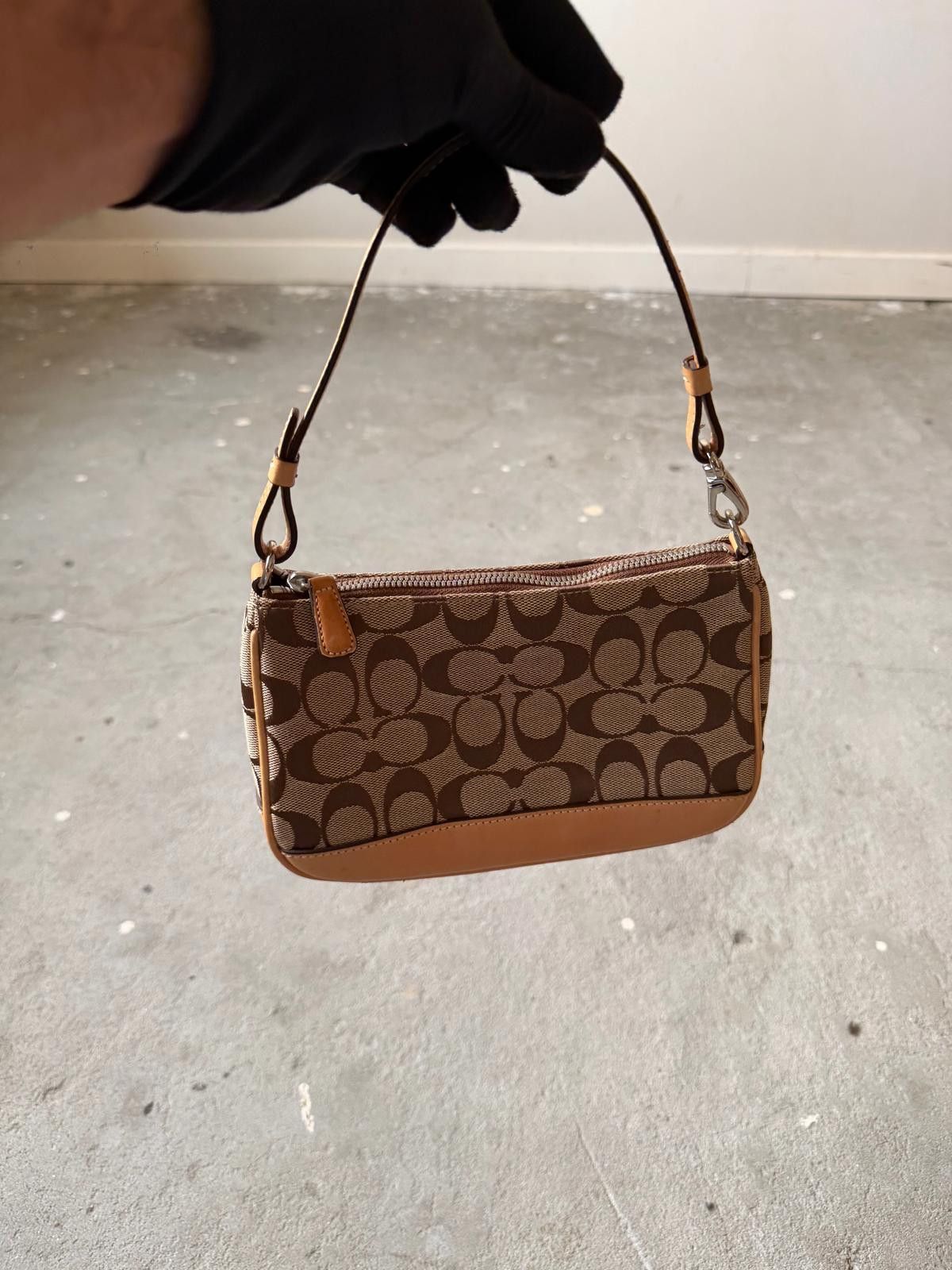 Coach Coach Y2K Demi Shoulder Bag Tan Size ONE SIZE - 5 Thumbnail
