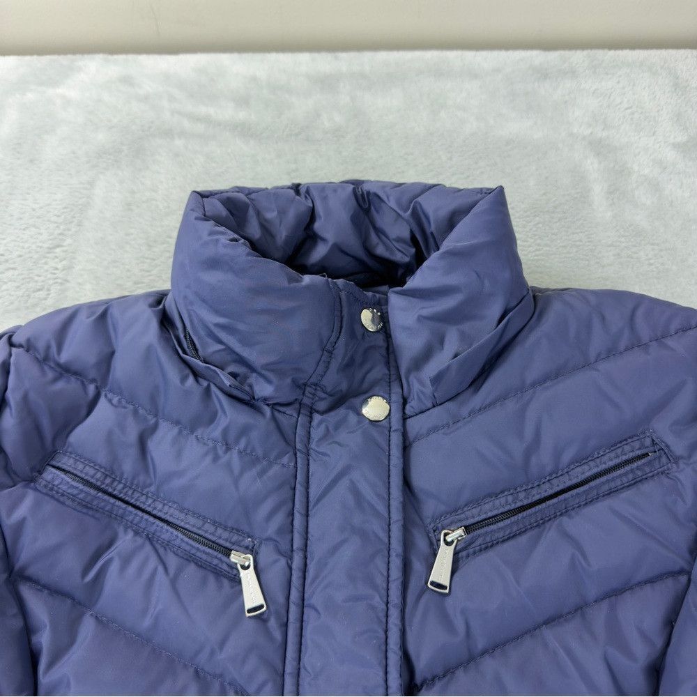 Michael Kors Michael Michael Kors Women's Size XS Purple Long Puffer Jac Size XS / US 0-2 / IT 36-38 - 9 Thumbnail