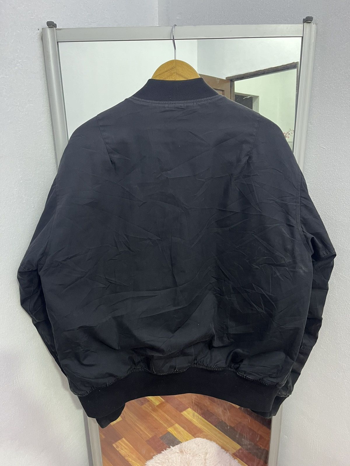 Japanese Brand Burtle Workwear Bomber Jacket Black Tactical Size US L / EU 52-54 / 3 - 9 Thumbnail
