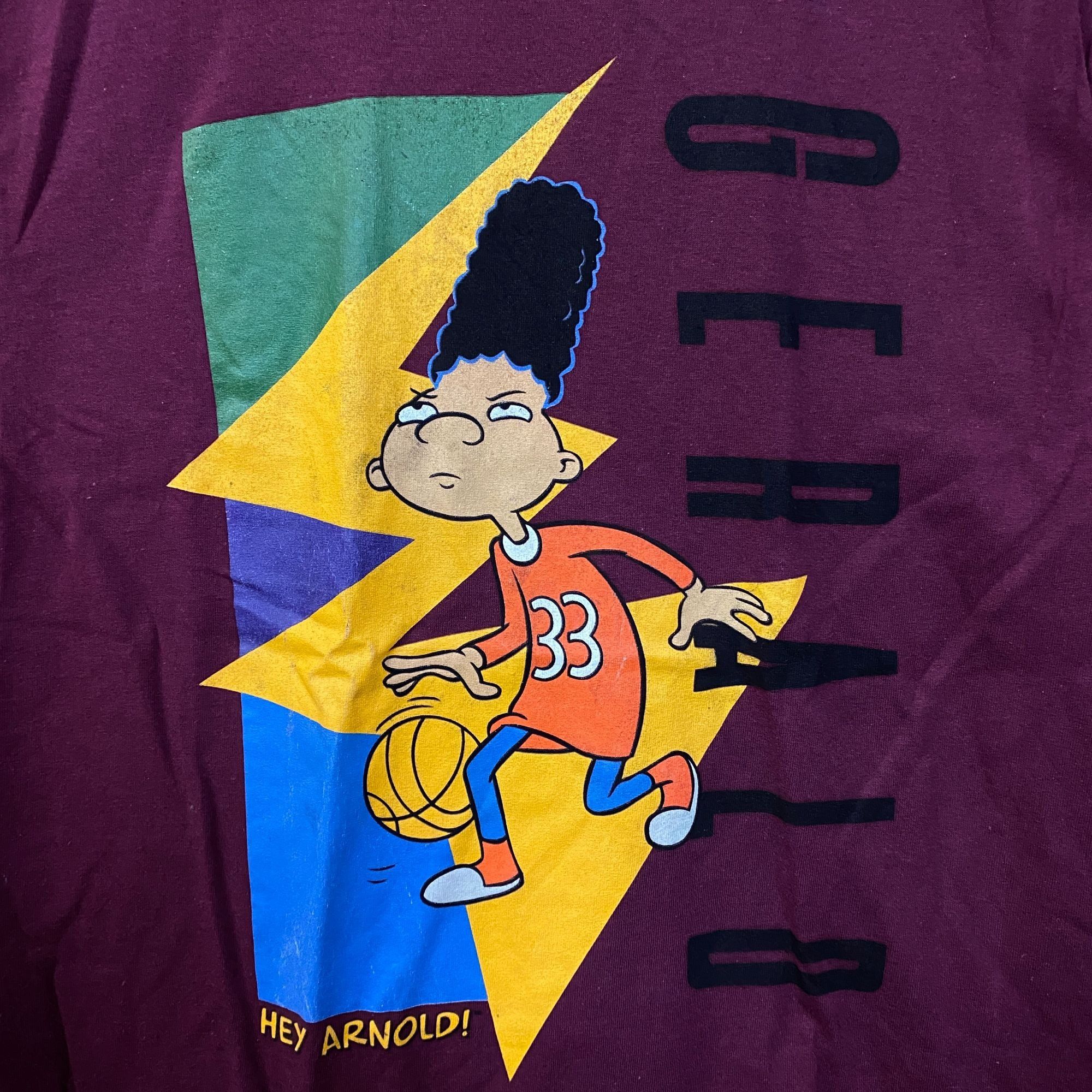 Nickelodeon Gerald Hoopin Hey Arnold Animated Series Nickelodeon Tee M Size US M / EU 48-50 / 2 - 2 Thumbnail