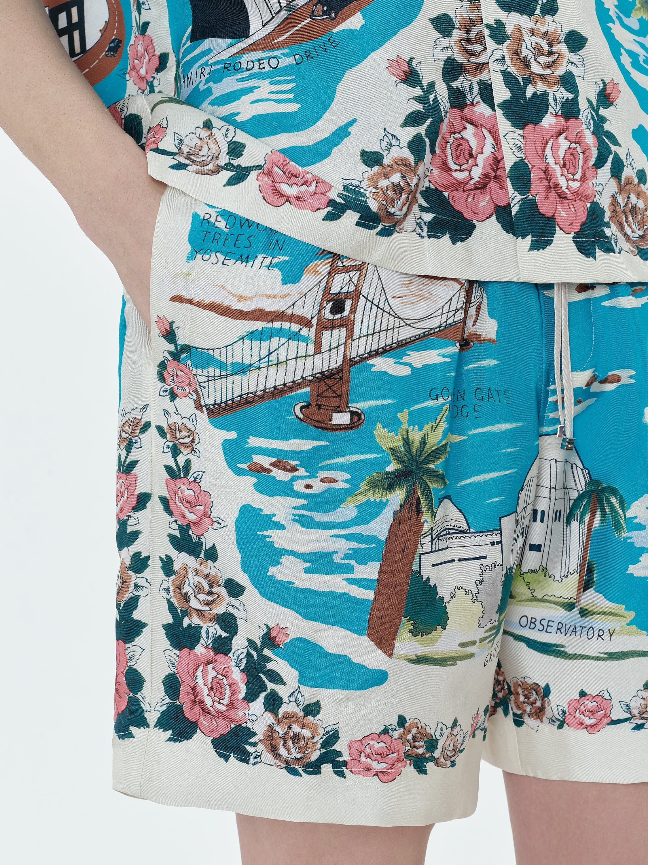 Amiri o1s1wg110825 California Short in Multicolor Size US 34 / EU 50 - 5 Thumbnail