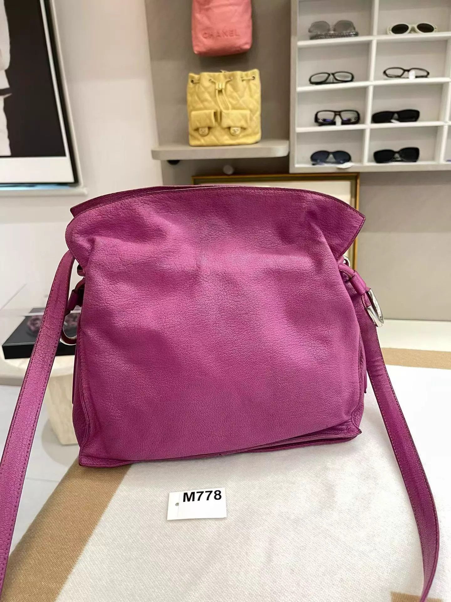 Loewe Loewe Waist Bag 28x10x27 GC M778 Bargain Size ONE SIZE - 4 Thumbnail