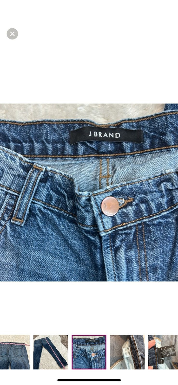 J Brand J brand Jake boyfriend jeans size 28 Size 28" / US 6 / IT 42 - 8 Thumbnail