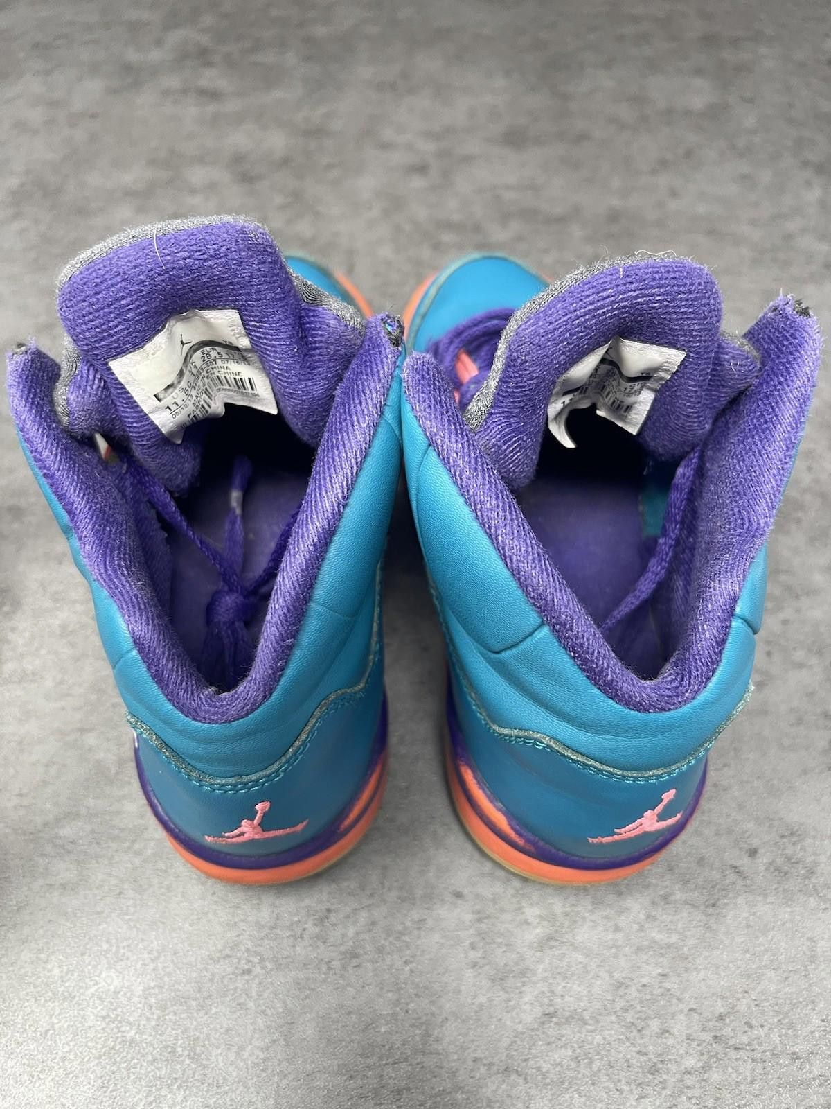 Jordan Brand Air Jordan 5 Shoes Kids Size 11.5C Toddler Tropical Teal Size US 11.5 / EU 44-45 - 6 Thumbnail