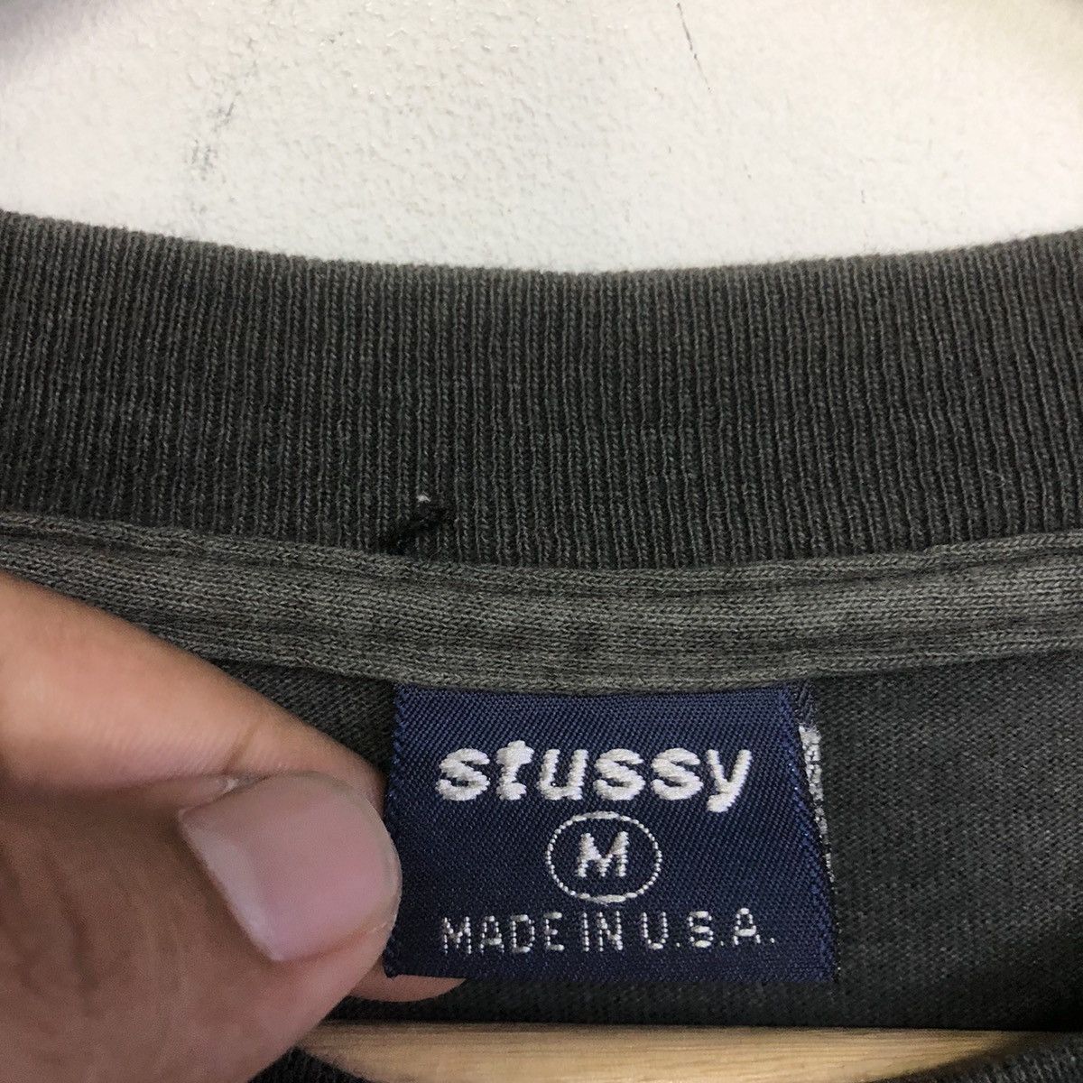 Stussy VINTAGE STUSSY SPELLOUT MOTION TSHIRT Size US M / EU 48-50 / 2 - 10 Thumbnail