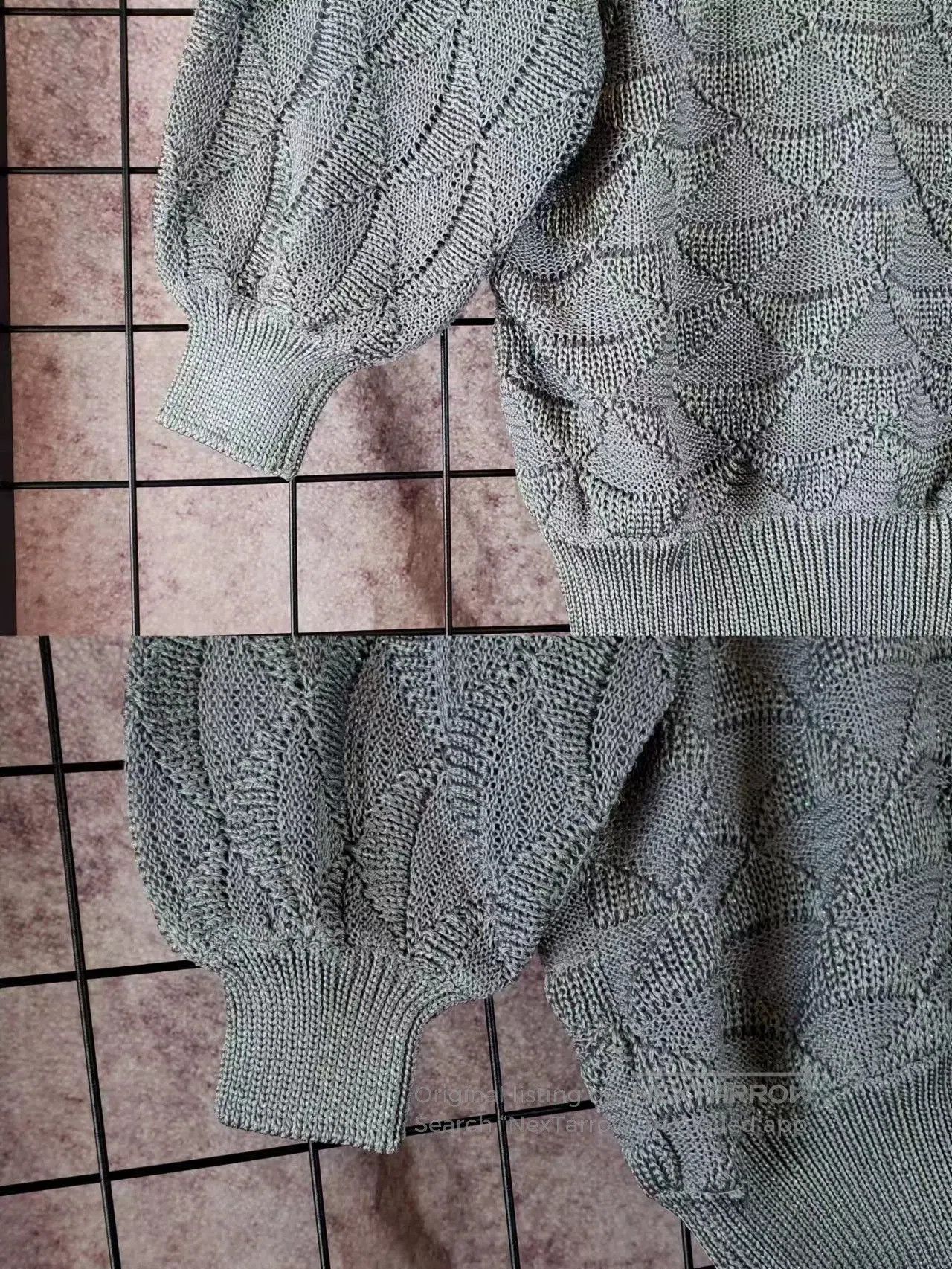 Other dior rare two-sided knitted sweater. Size US L / EU 52-54 / 3 - 8 Thumbnail