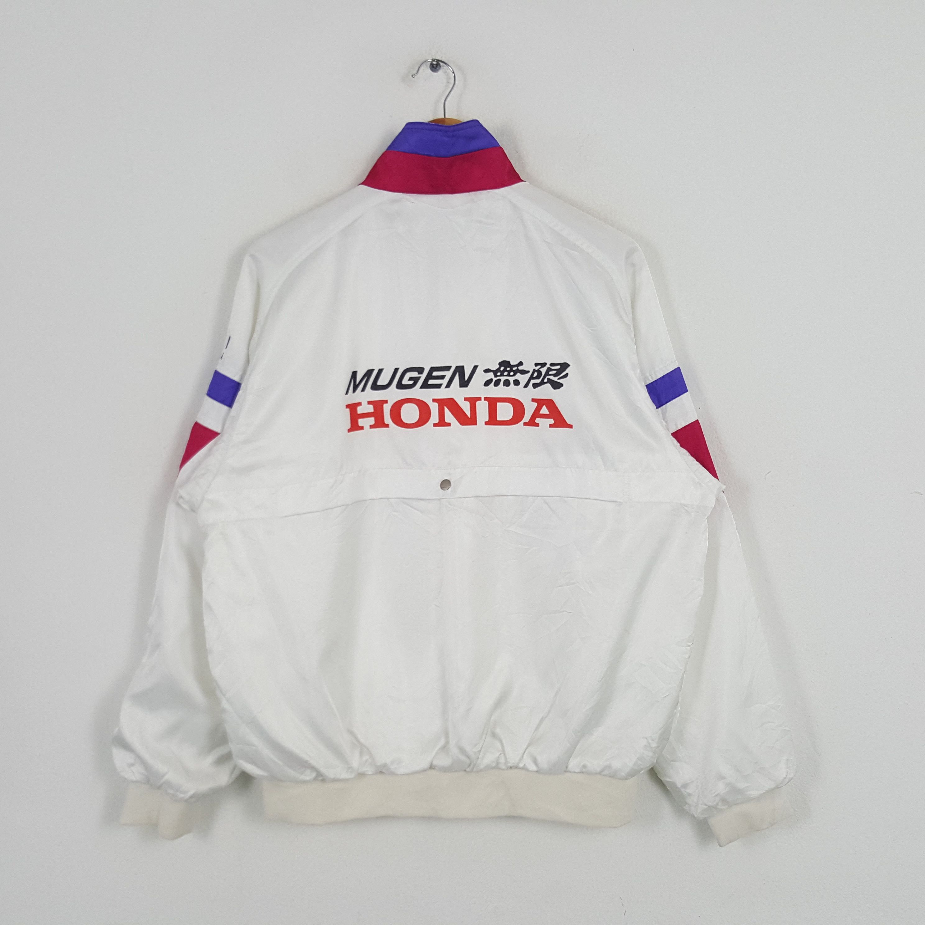 Honda × Vintage Vintage Bridgestone Mugen Honda Racing Custom Art Jacket Size US L / EU 52-54 / 3 - 1 Thumbnail