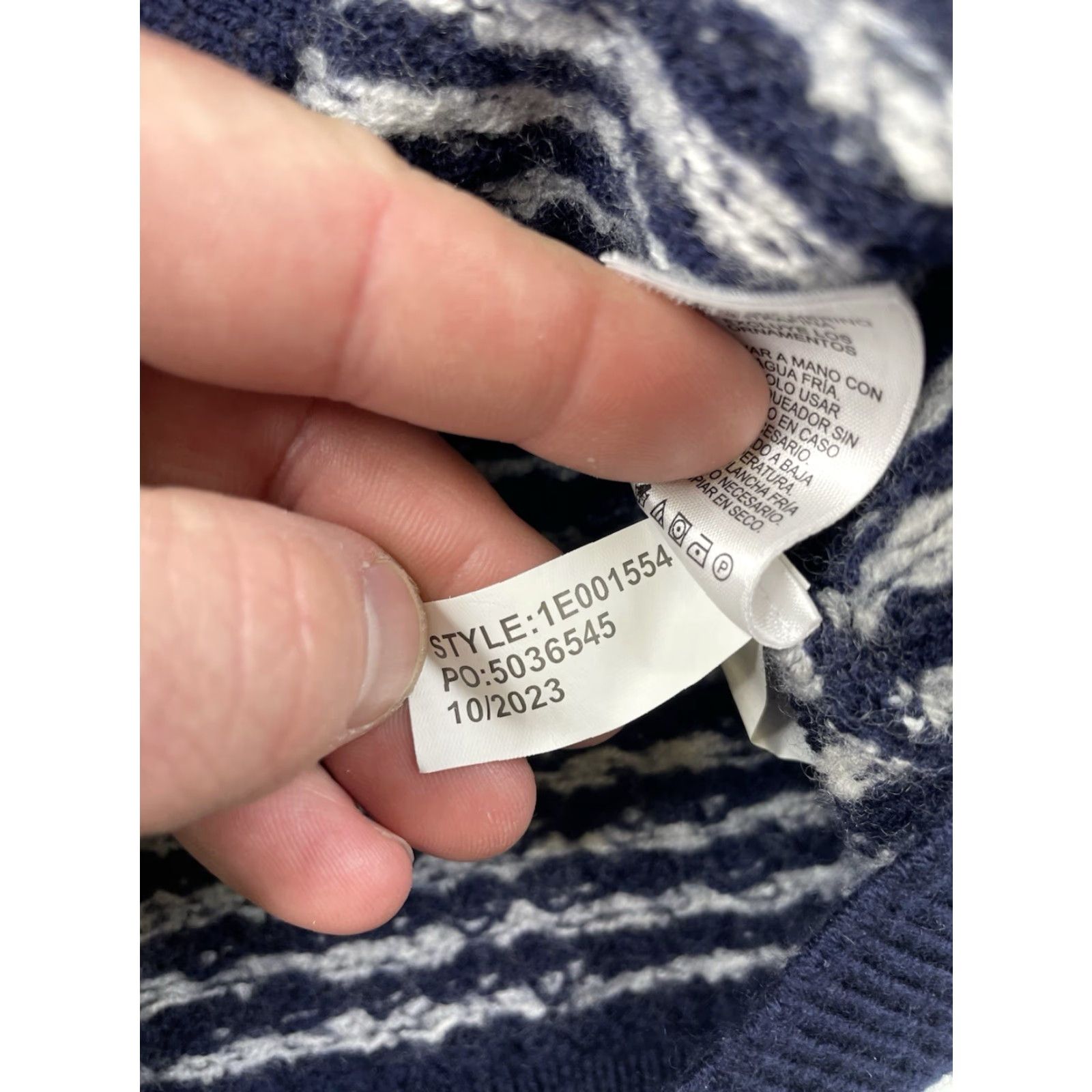 Vineyard Vines Vineyard Vines Sweater Oysterman Birdseye Merino Wool Henley Knit Mens Small Size US S / EU 44-46 / 1 - 8 Thumbnail