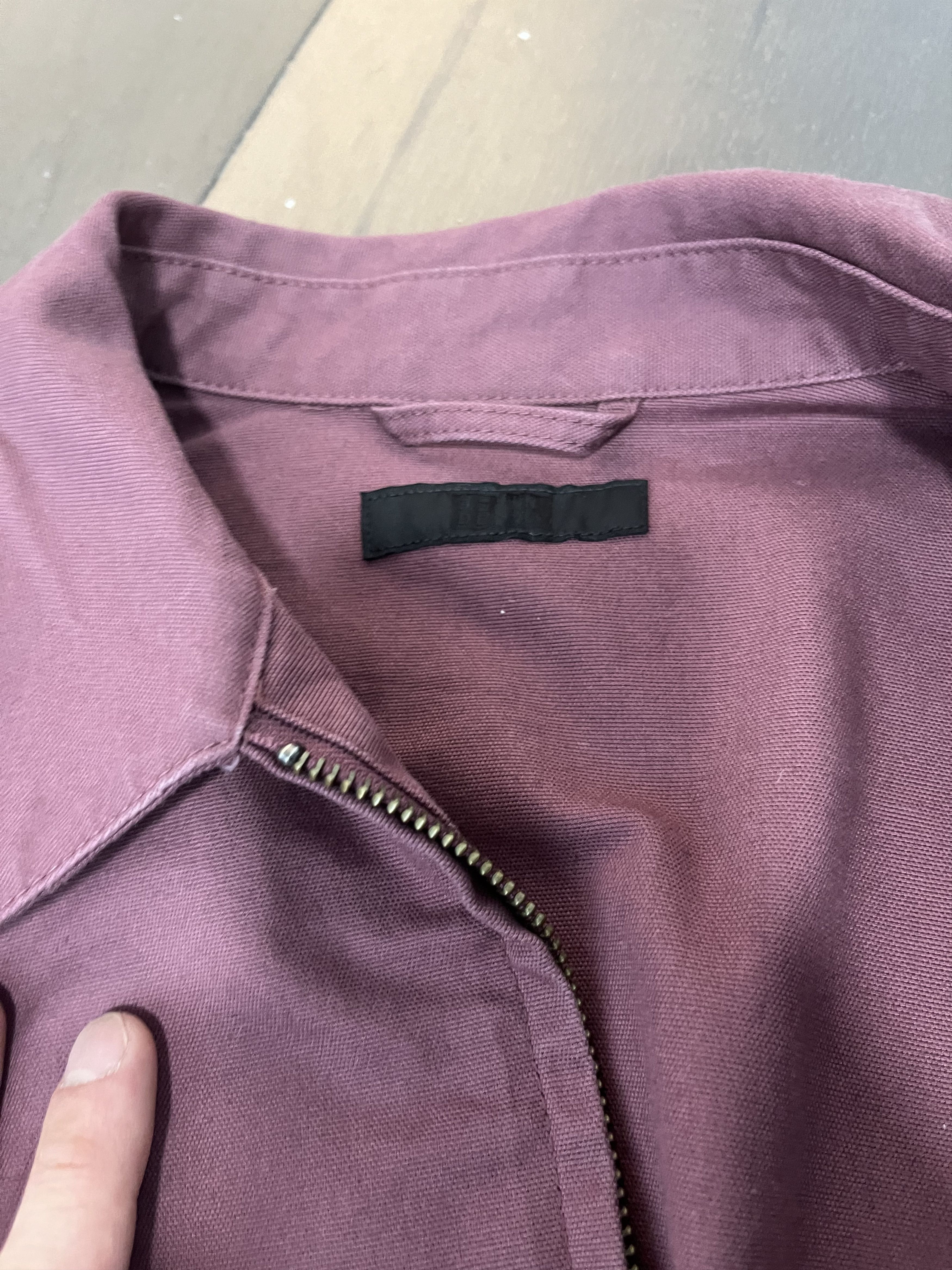 Uniqlo Uniqlo Light Maroon Canvas Work Jacket Medium Size US M / EU 48-50 / 2 - 4 Thumbnail