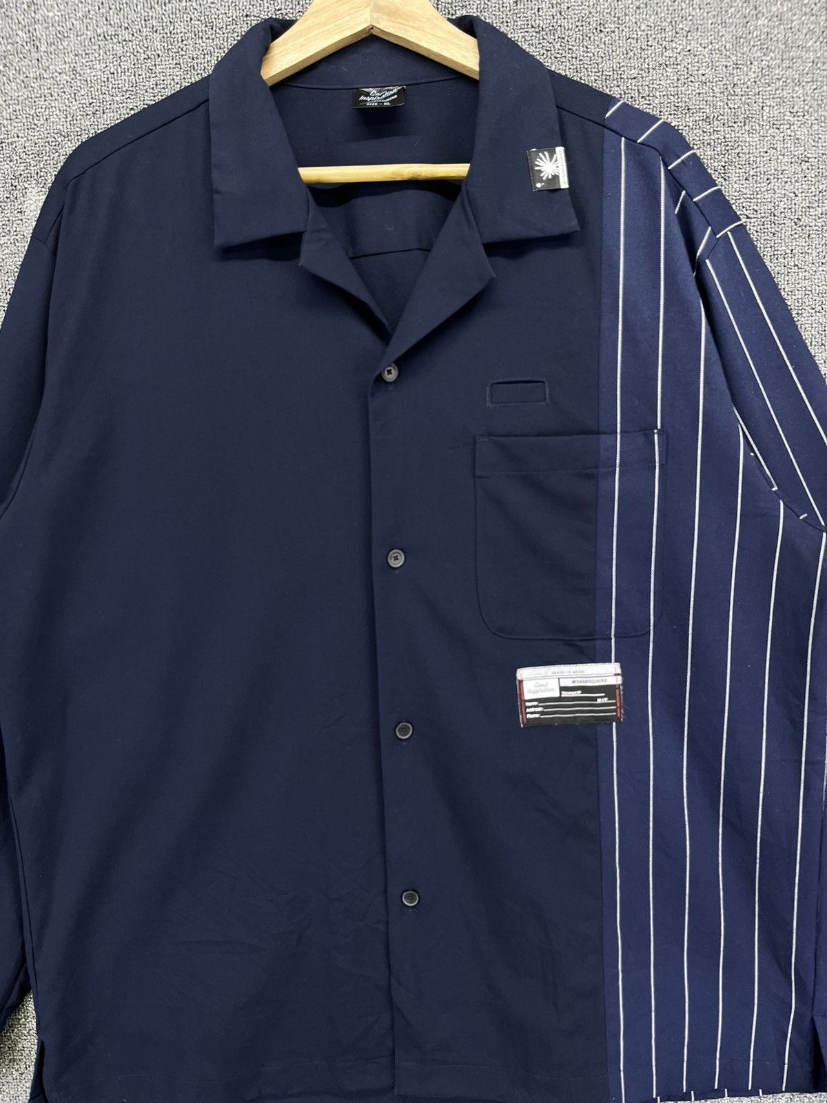 GU × Maison MIHARA YASUHIRO Miharayasuhiro X GU Rare Design Button Up Flannel Jacket Size US XL / EU 56 / 4 - 5 Thumbnail
