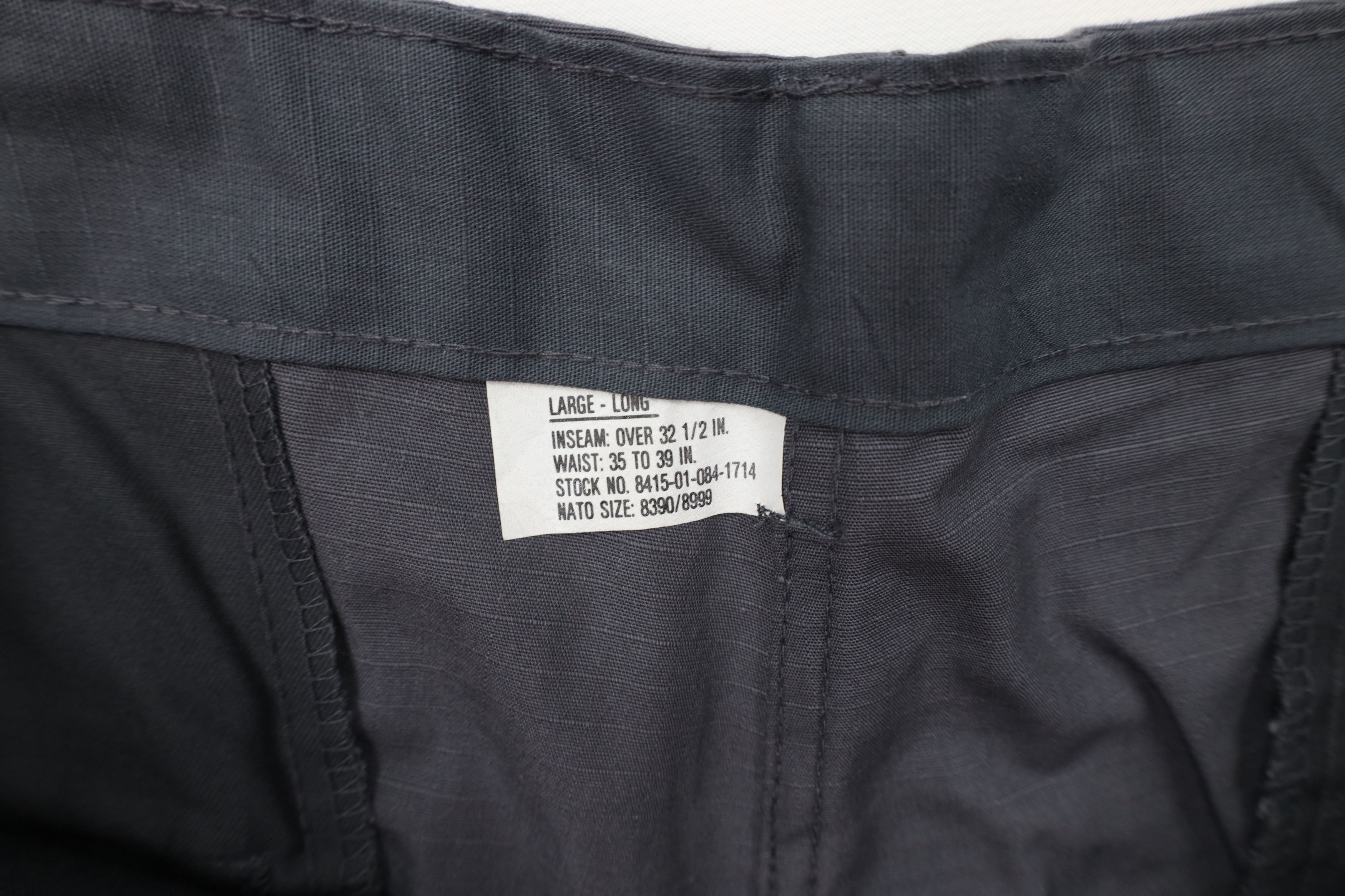 Vintage Vintage 90s Streetwear Uniform Ripstop Cargo Pants USA Size US 36 / EU 52 - 7 Thumbnail