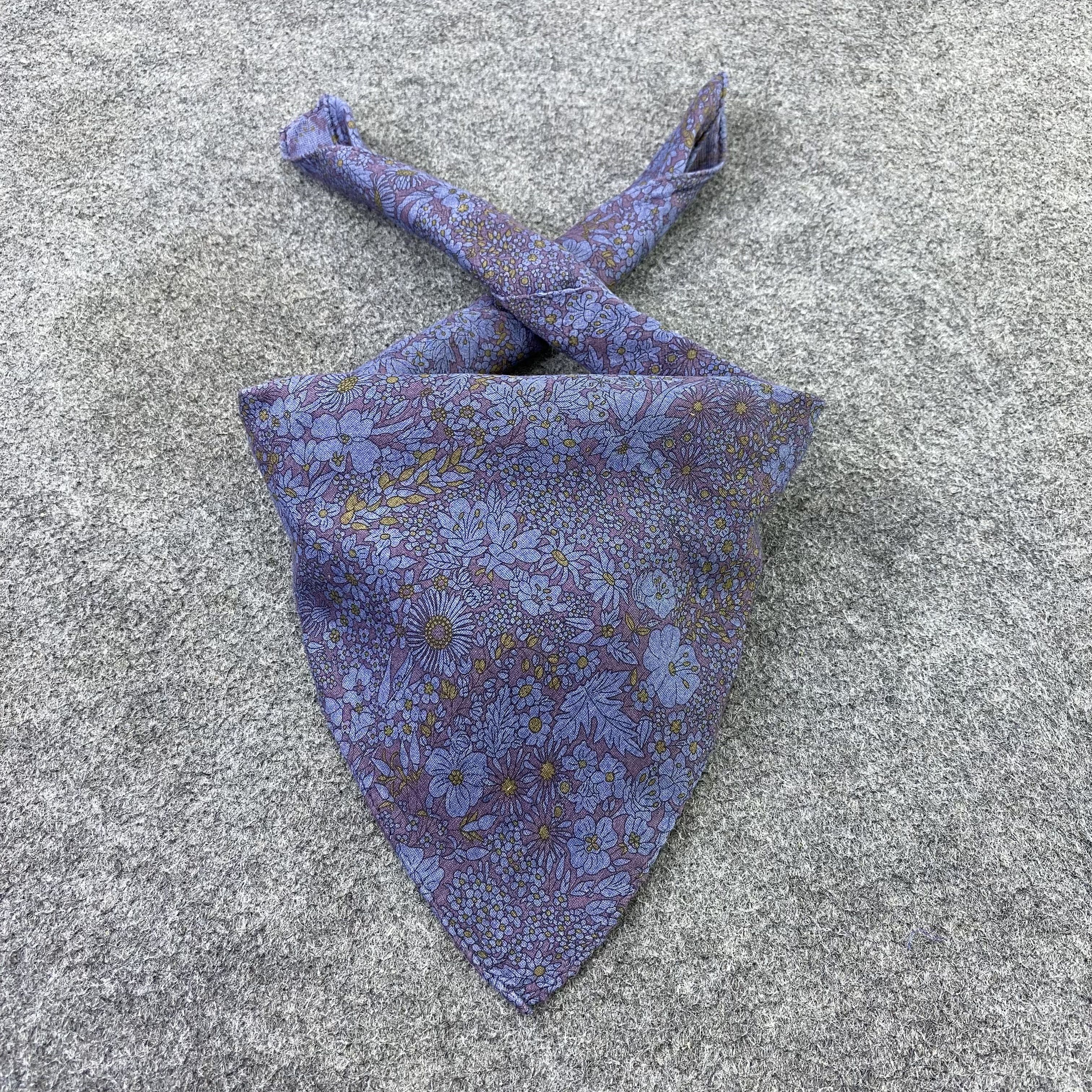 Liberty × Vintage Liberty Floral Handkerchief / Bandana / Neckerchief-B850 Size ONE SIZE - 2 Thumbnail