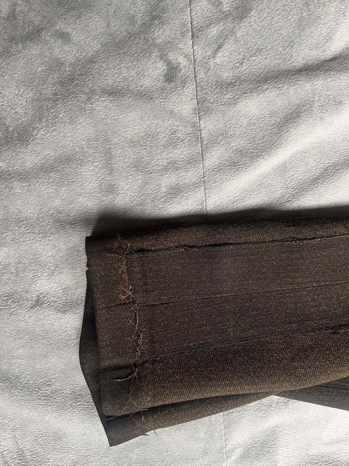 Other Vintage Brown Trousers 29x25.5 Size US 29 - 5 Thumbnail