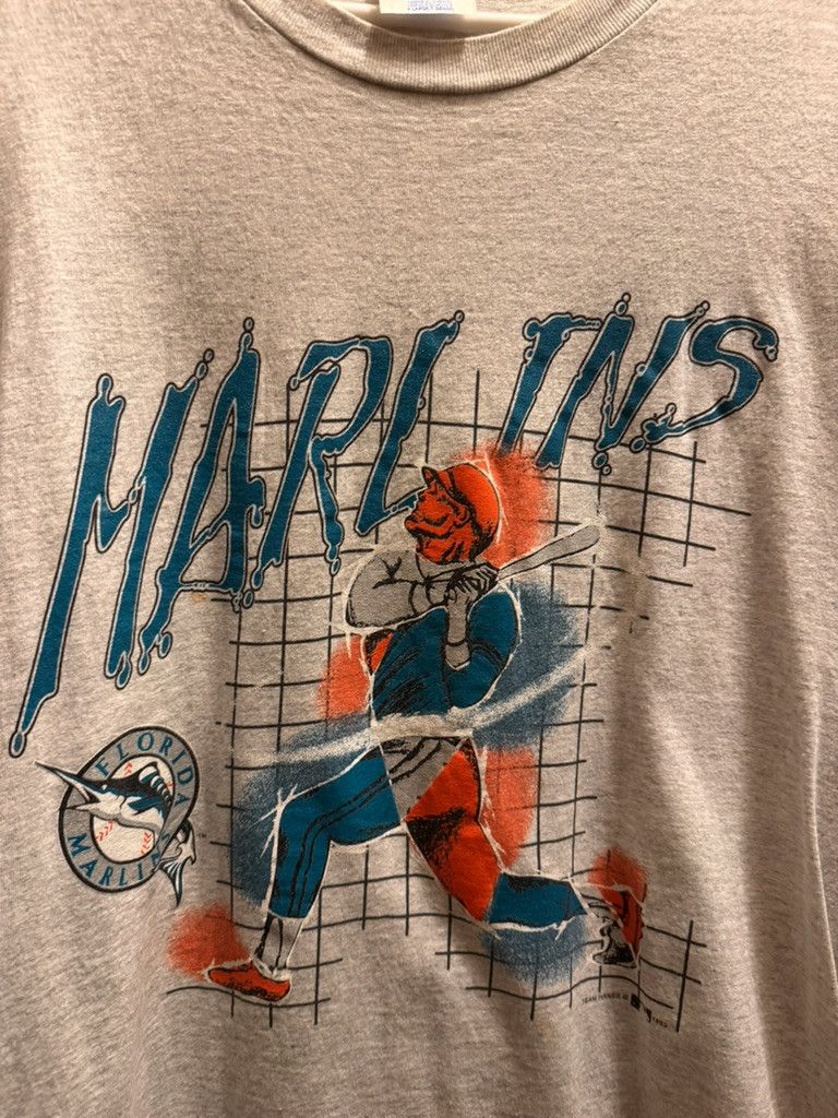 Vintage VINTAGE MARLINS 90'S SHIRT Size US XL / EU 56 / 4 - 2 Thumbnail