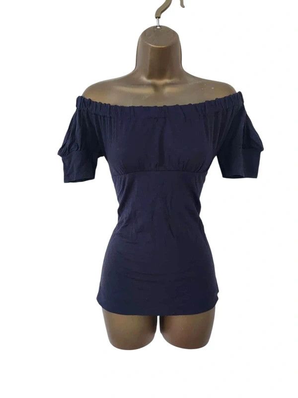 Miss Sixty Vintage off the shoulder top Size L / US 10 / IT 46 - 1 Thumbnail