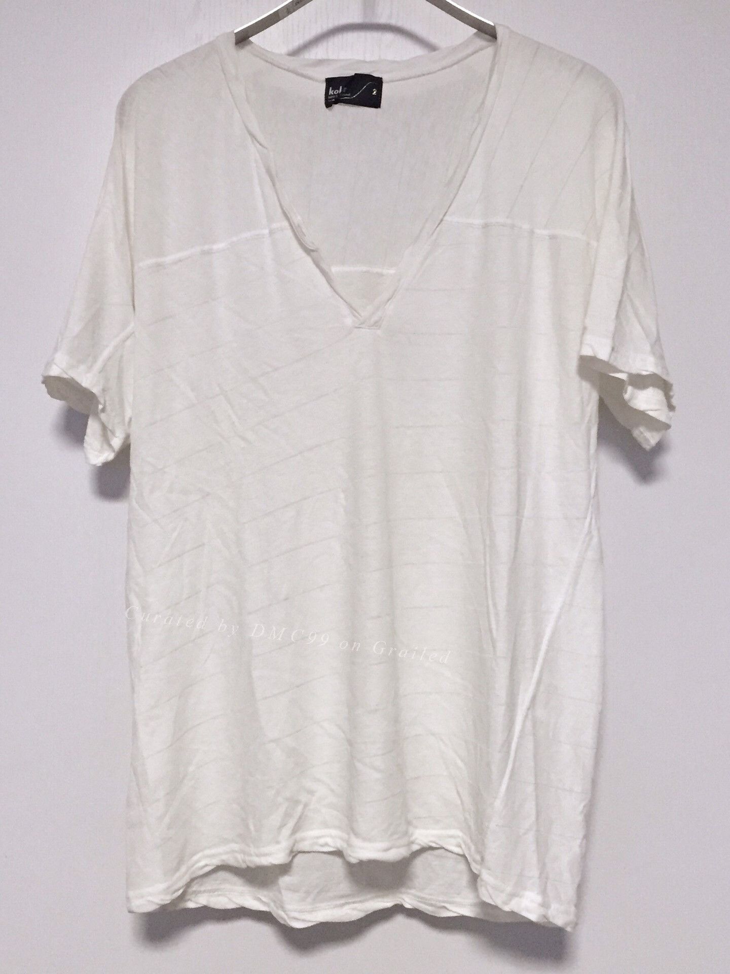 Kolor kolor Junichi Abe V-neck T-shirt Size US M / EU 48-50 / 2 - 1 Thumbnail