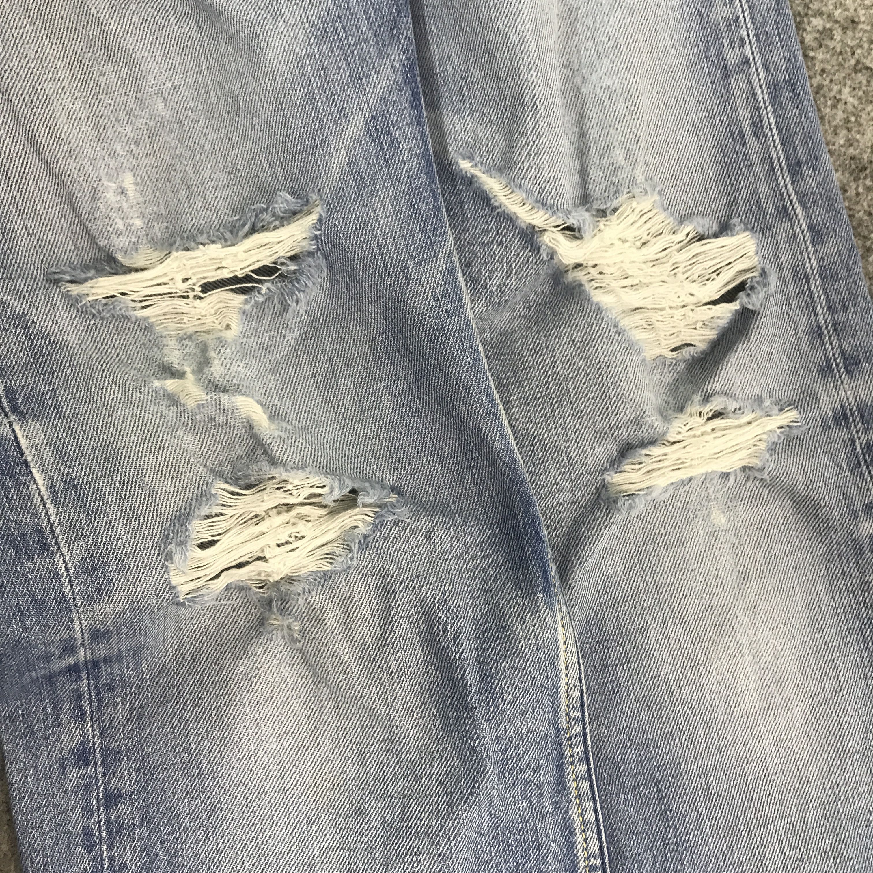 Diesel Diesel industries distressed denim pants K54B16 Size US 30 / EU 46 - 14 Thumbnail