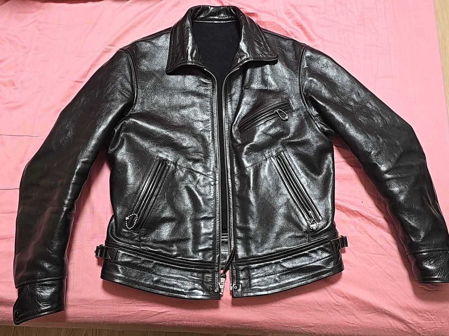 Freewheelers Freewheelers Tea-core horseskin jacket leather coat Size US L / EU 52-54 / 3 - 1 Thumbnail