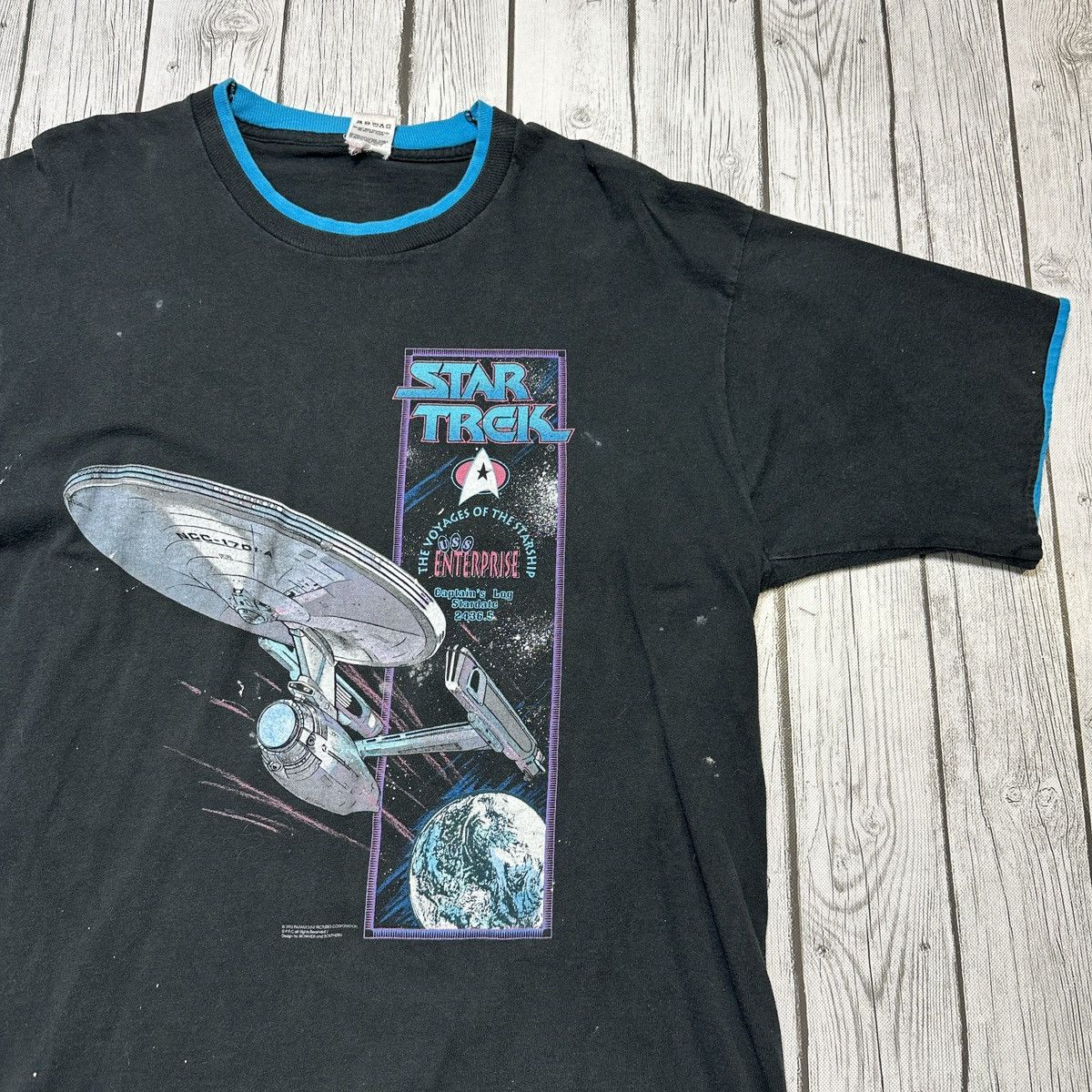 Fruit Of The Loom × Vintage Vintage Star Trek tee Size US XL / EU 56 / 4 - 3 Thumbnail