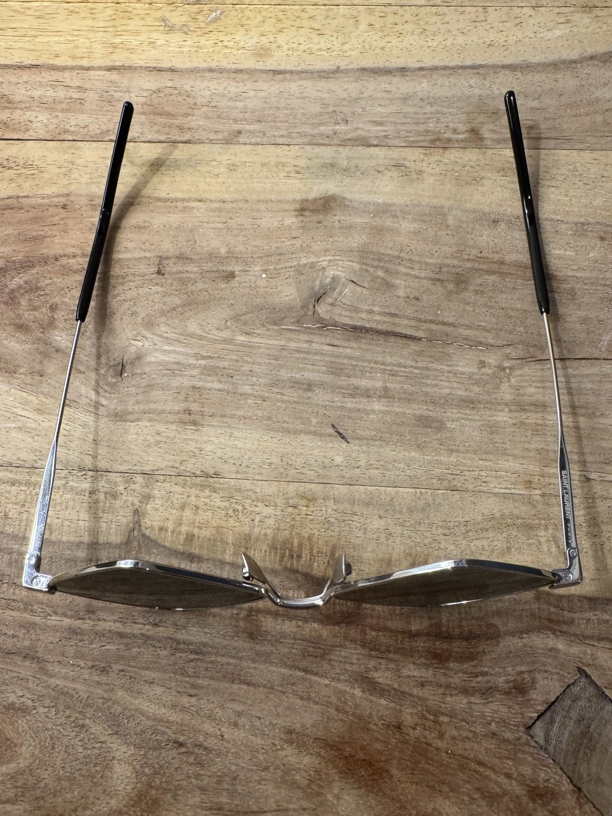 Saint Laurent Paris SAINT LAURENT “Lisa” metal sunglasses Size ONE SIZE - 10 Thumbnail