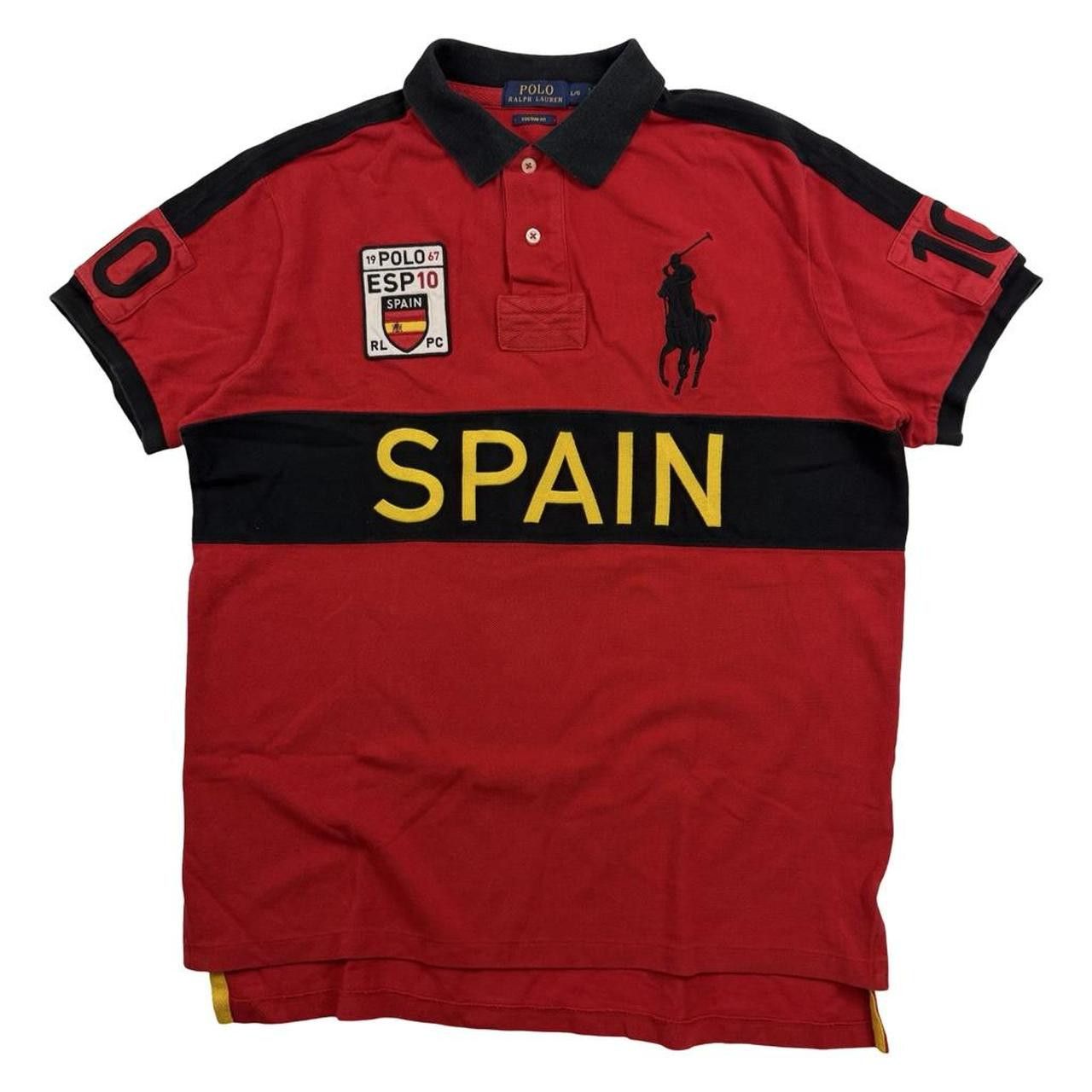 Polo Ralph Lauren Polo By Ralph Lauren Spain 10 Big Pony Polo Shirt - Large Size US L / EU 52-54 / 3 - 1 Thumbnail