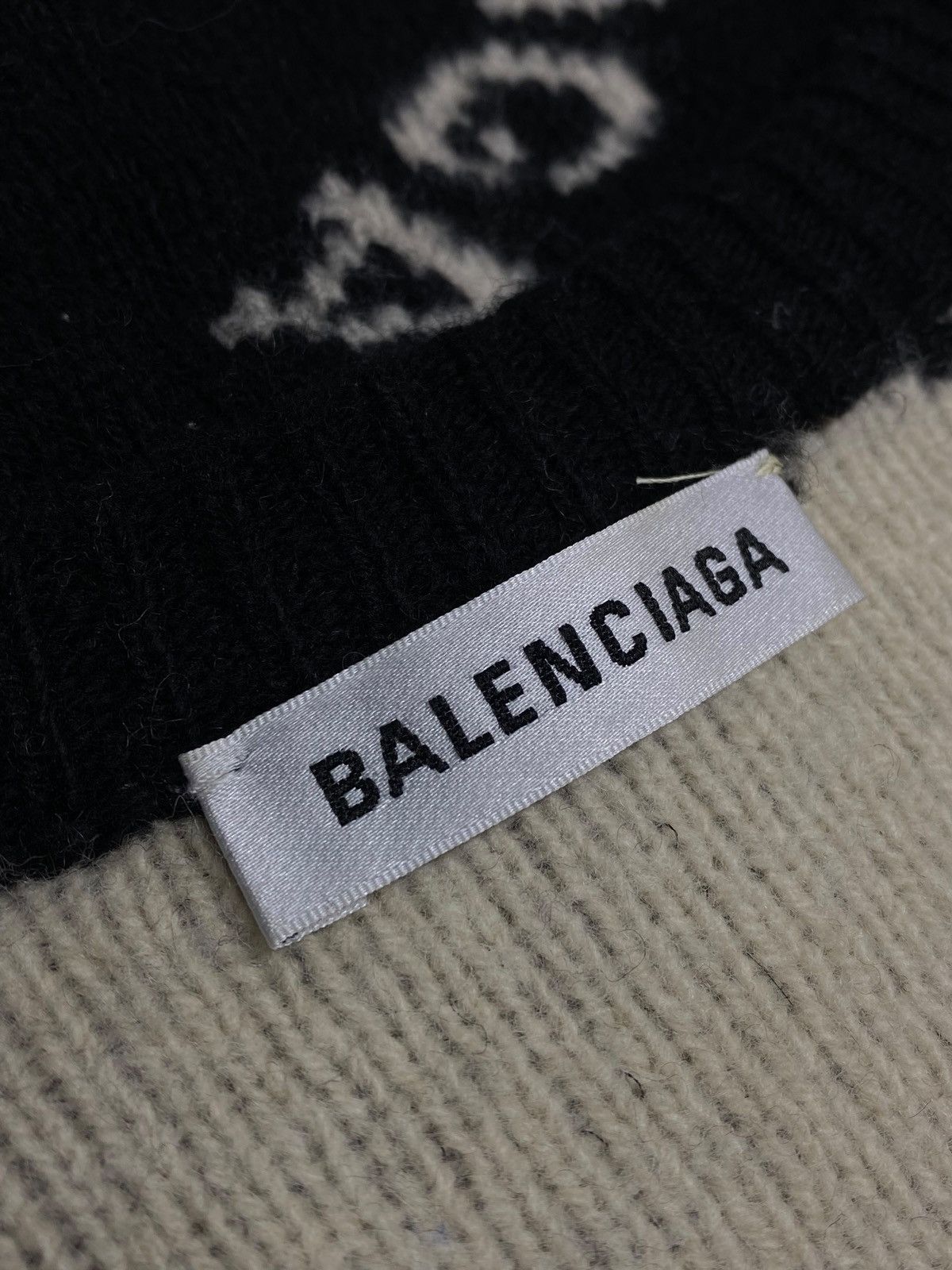 Balenciaga 🔥 BALENCIAGA LOGO KNIT SWEATER ITALY PREFALL 17 VTG VIBES Size XS / US 0-2 / IT 36-38 - 10 Thumbnail