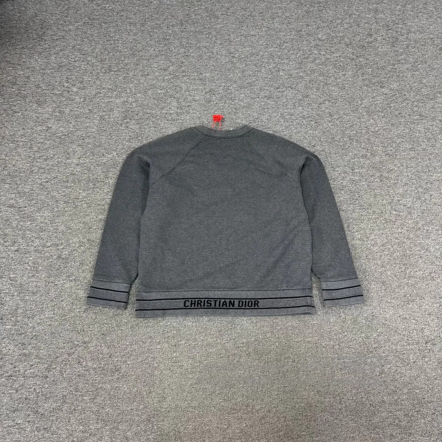 Dior Dior Love-themed slogan graffiti; round-neck hoodie| Size M / US 6-8 / IT 42-44 - 2 Thumbnail