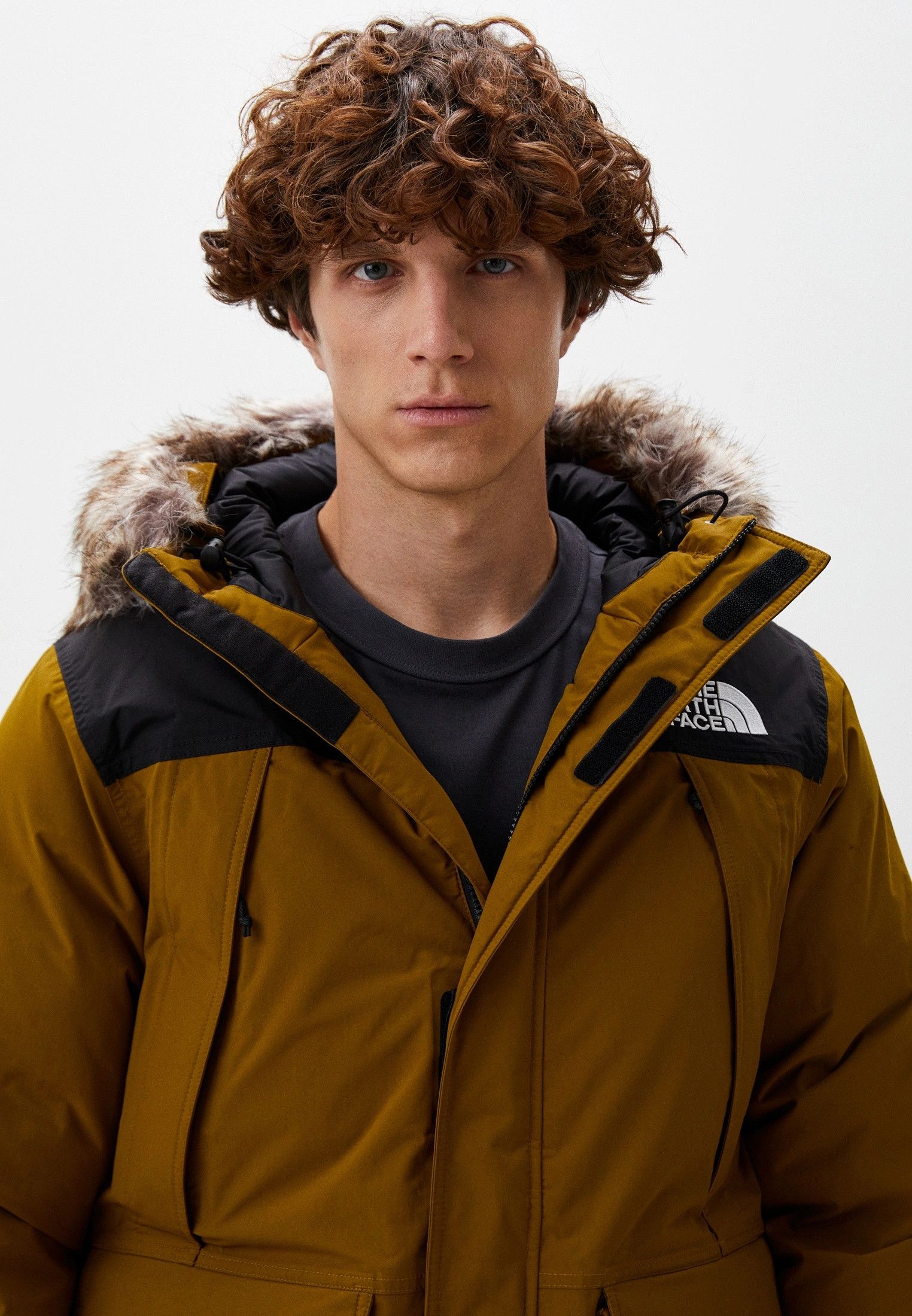 The North Face o1s22i1n1124 McMurdo Padded Parka in Mustard Black Size US L / EU 52-54 / 3 - 5 Thumbnail
