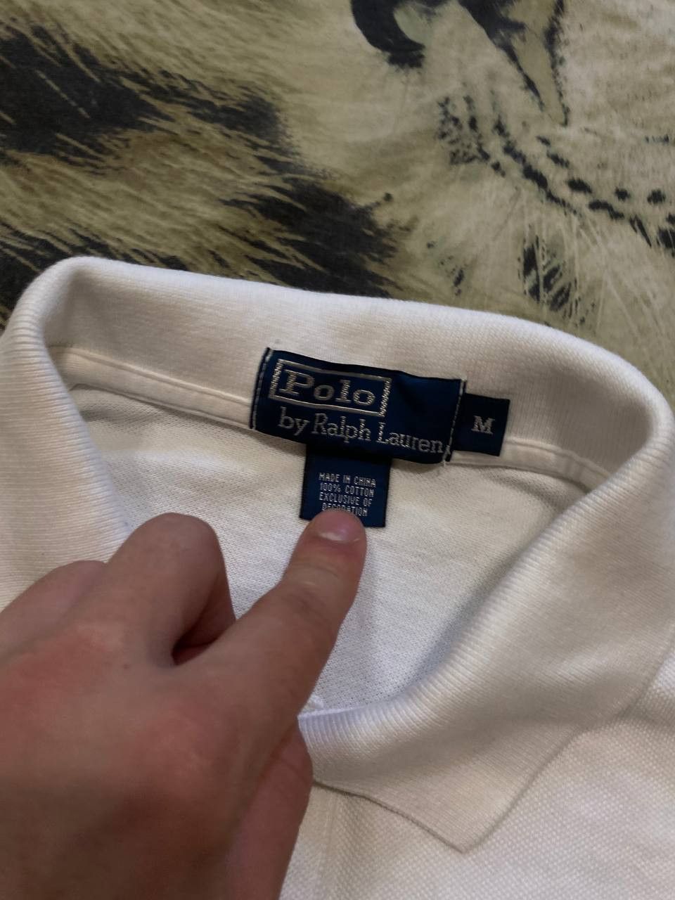 Polo Ralph Lauren Vintage Polo by Ralph Lauren whtie T-Shirt Y2K size M logo Size US M / EU 48-50 / 2 - 2 Thumbnail