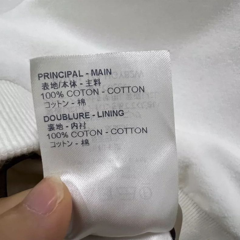Louis Vuitton Louis Vuitton White Velvet HalfZip Jacket-2506 Size US S / EU 44-46 / 1 - 3 Thumbnail