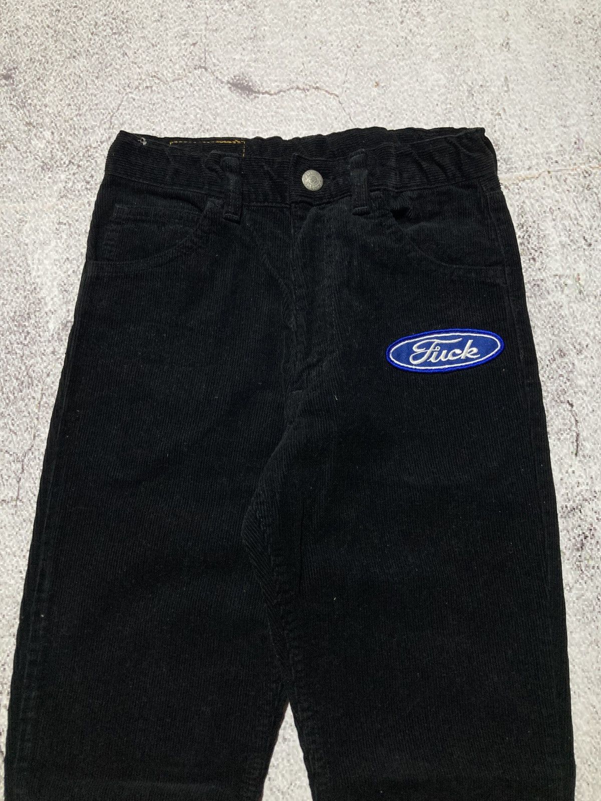 Hysteric Glamour FOR KIDS‼️Vintage Hysteric Glamour Mini Corduroy Pants Black Size US 26 / EU 42 - 4 Thumbnail