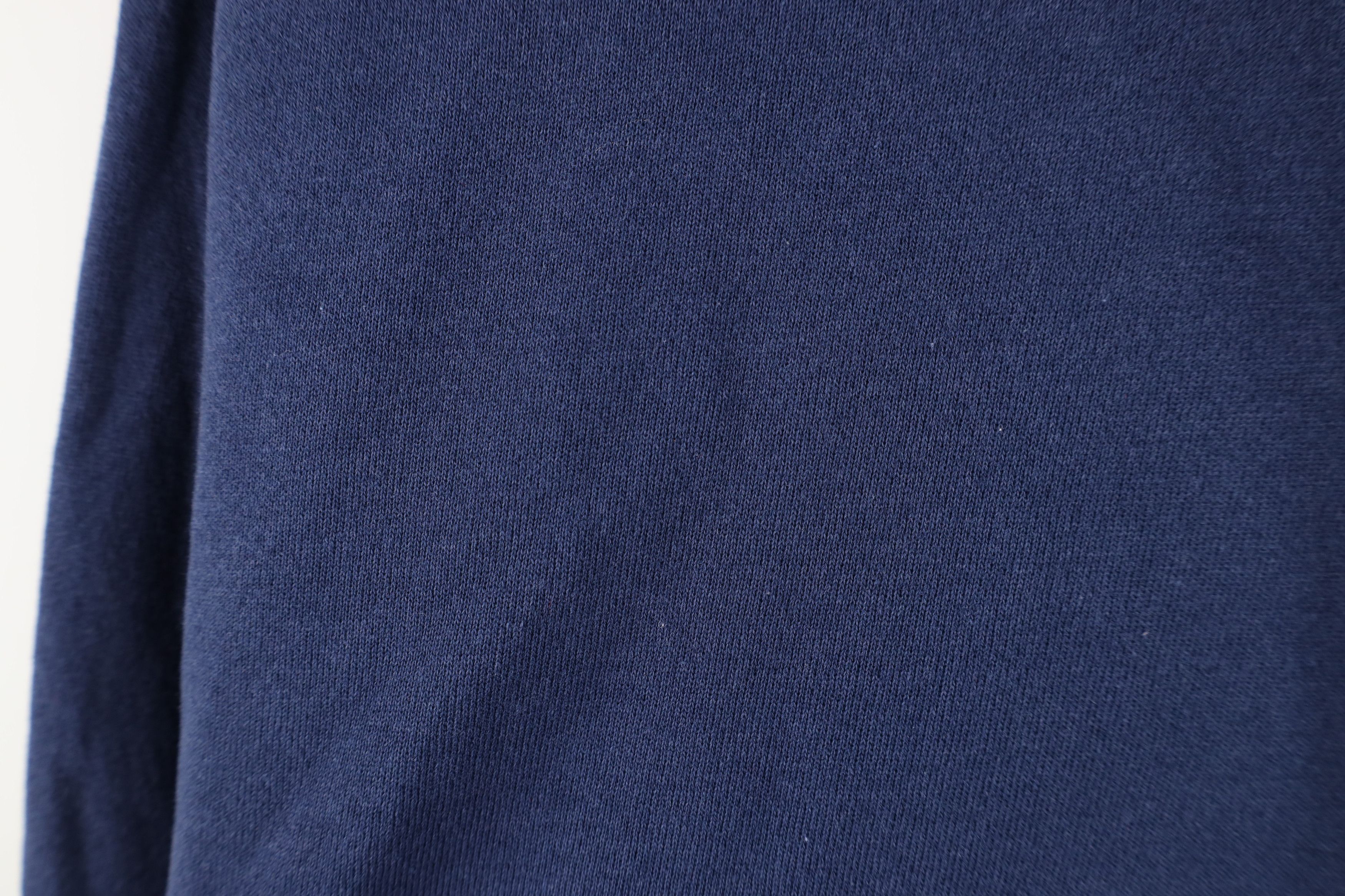 Champion Vintage 90s Champion Spell Out Hoodie Sweatshirt Navy Blue Size US XL / EU 56 / 4 - 7 Thumbnail