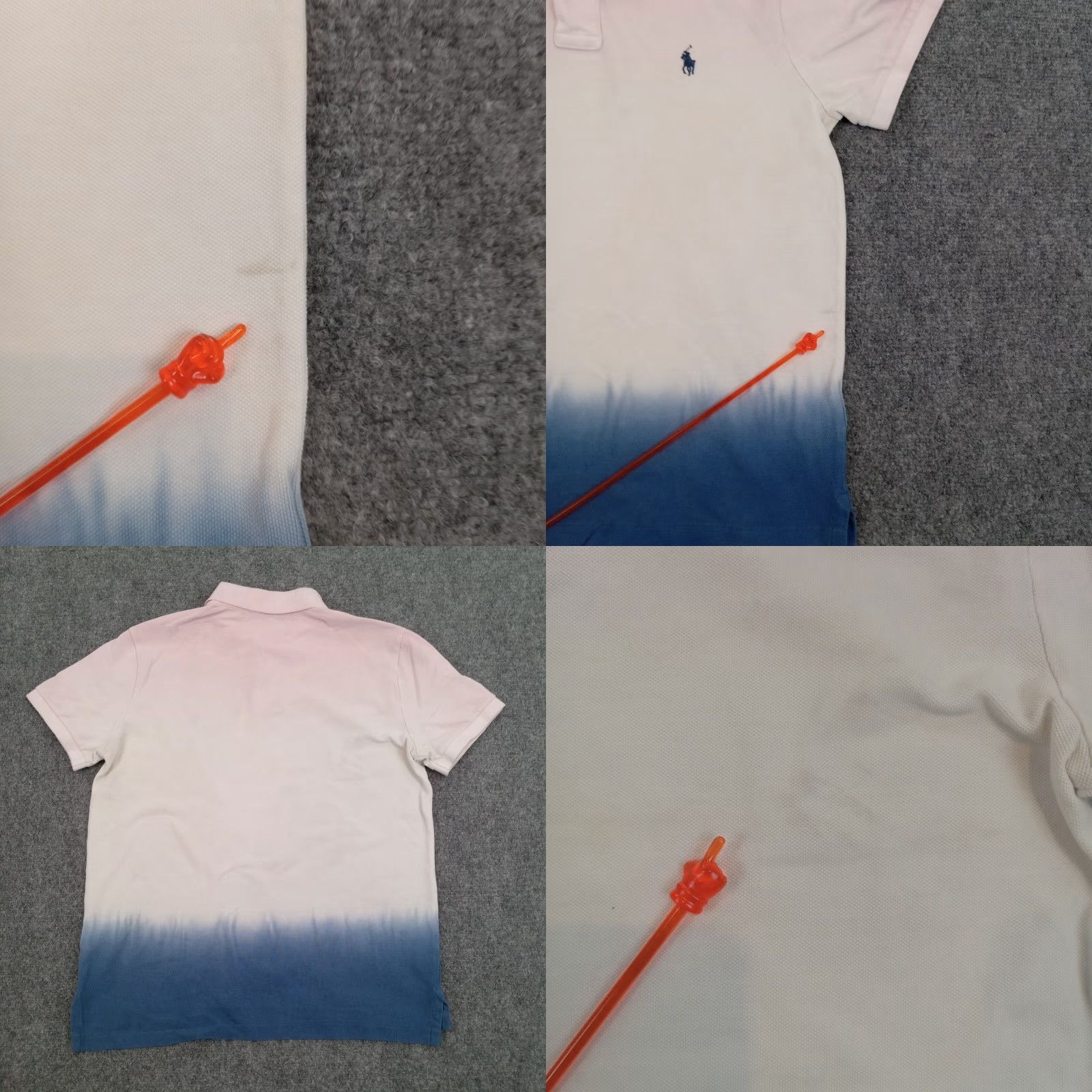 Ralph Lauren Ralph Lauren Polo Shirt Men Medium Pink Blue Slim Fit Short Sleeve Polo Shirt Z Size US M / EU 48-50 / 2 - 8 Thumbnail