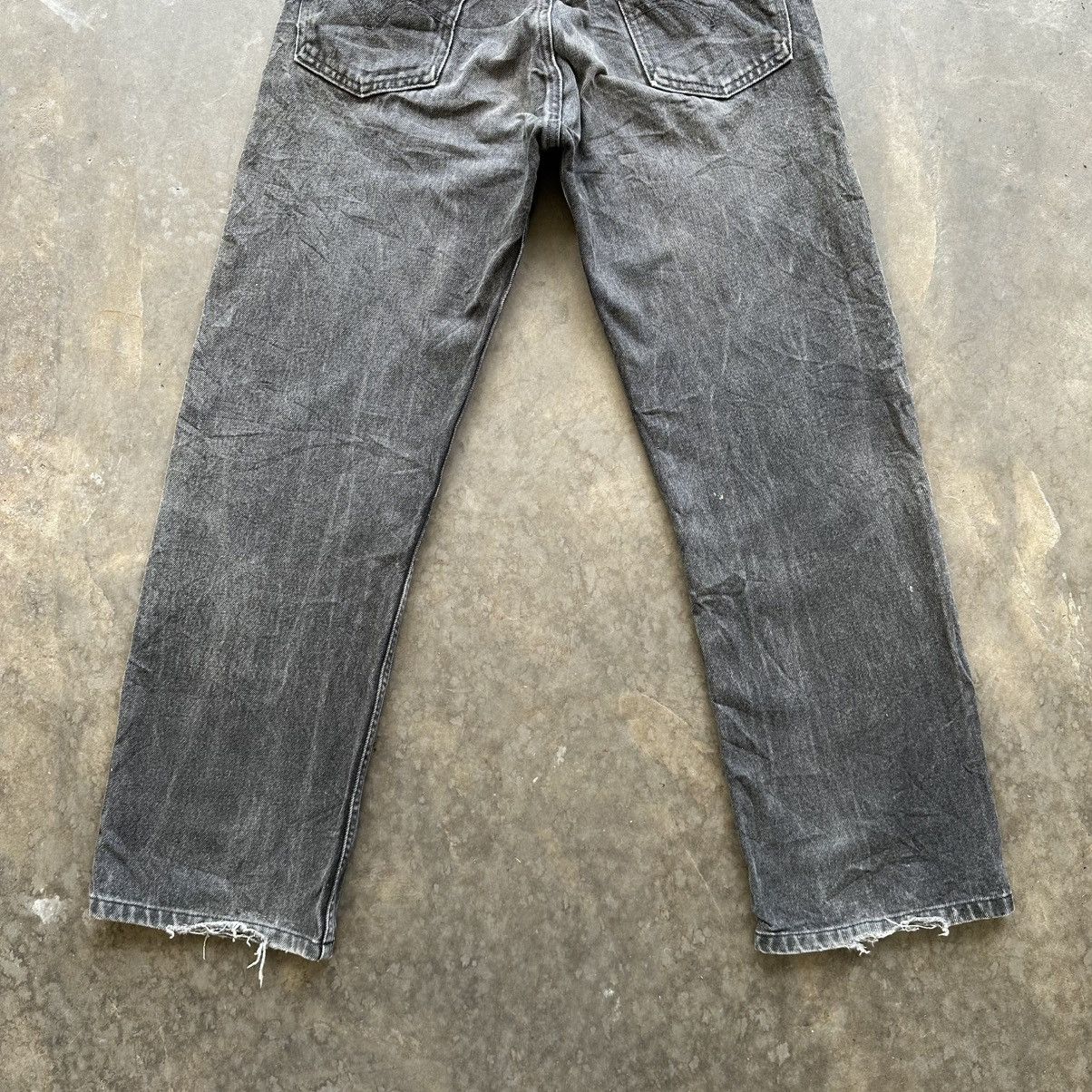 Japanese Brand Vintage Levis’s 612 Faded Black Denim Jean Pant W30 Size US 30 / EU 46 - 10 Thumbnail