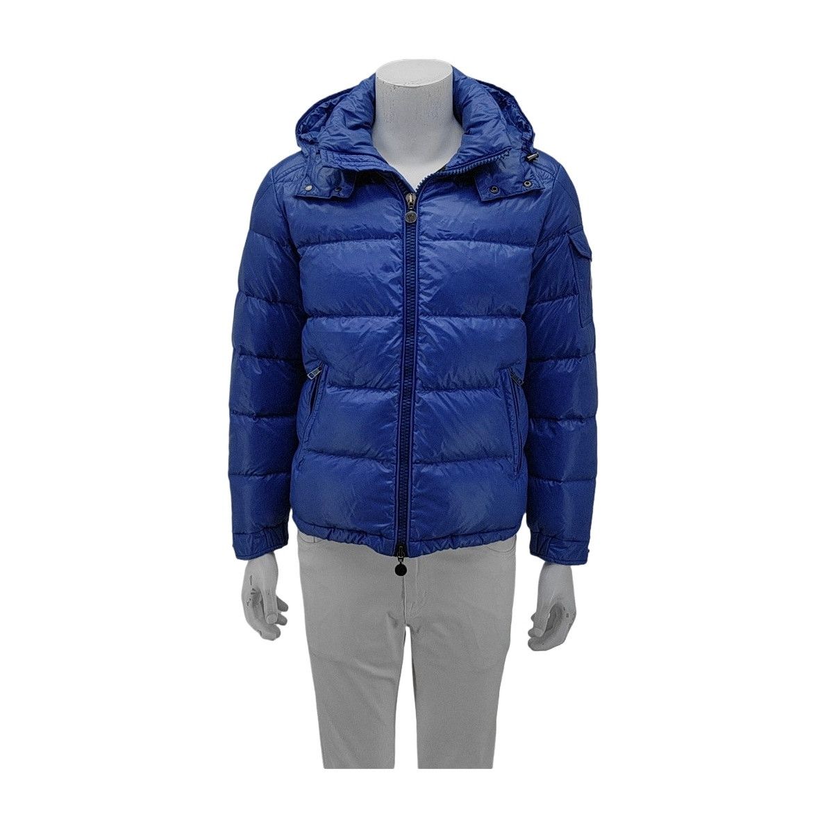 Moncler Moncler Blue Maya Down Jacket Size 1 Size US S / EU 44-46 / 1 - 1 Thumbnail