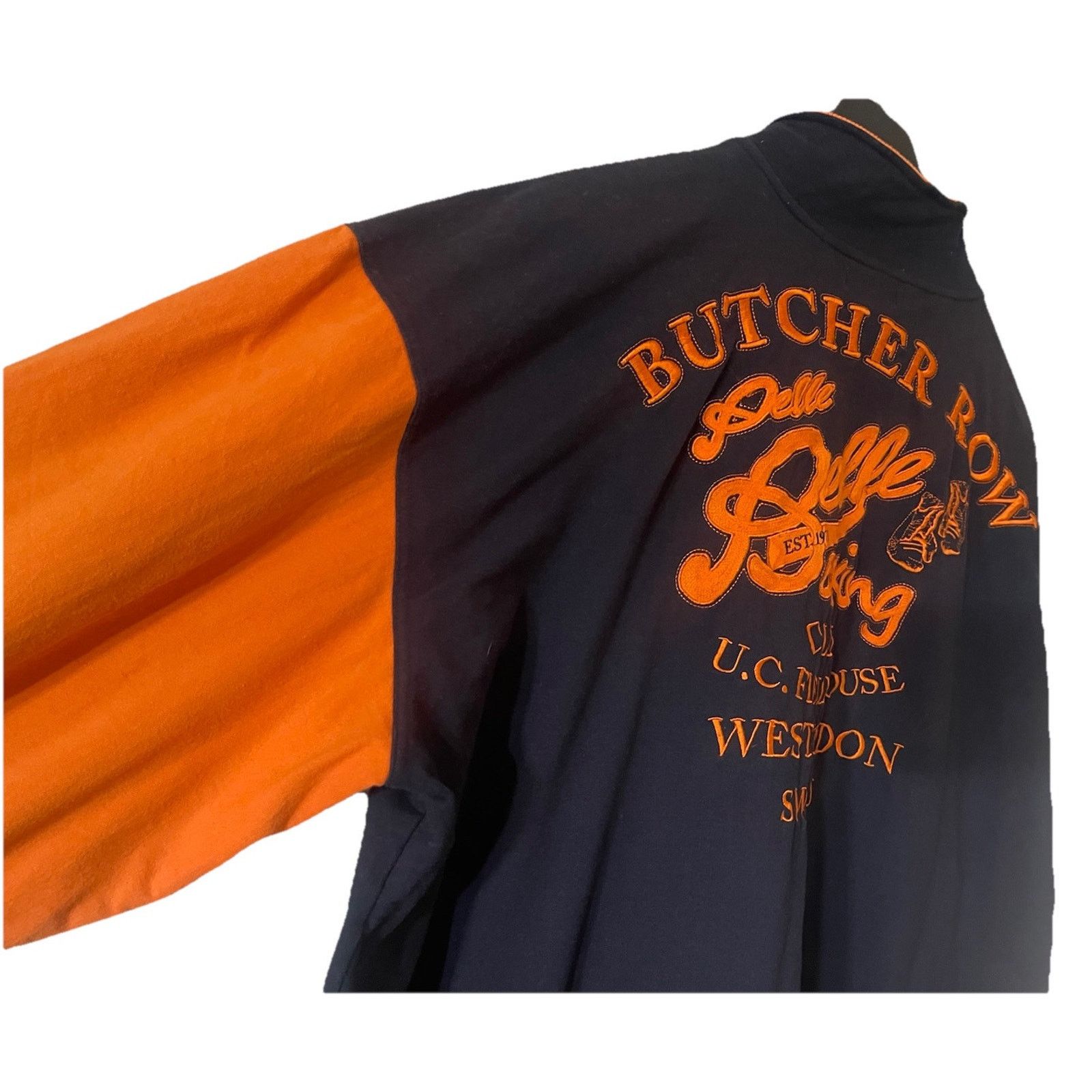 Pelle Pelle RARE Pelle Pelle Butcher Row Boxing Club Varsity Jacket Size US XXL / EU 58 / 5 - 5 Thumbnail