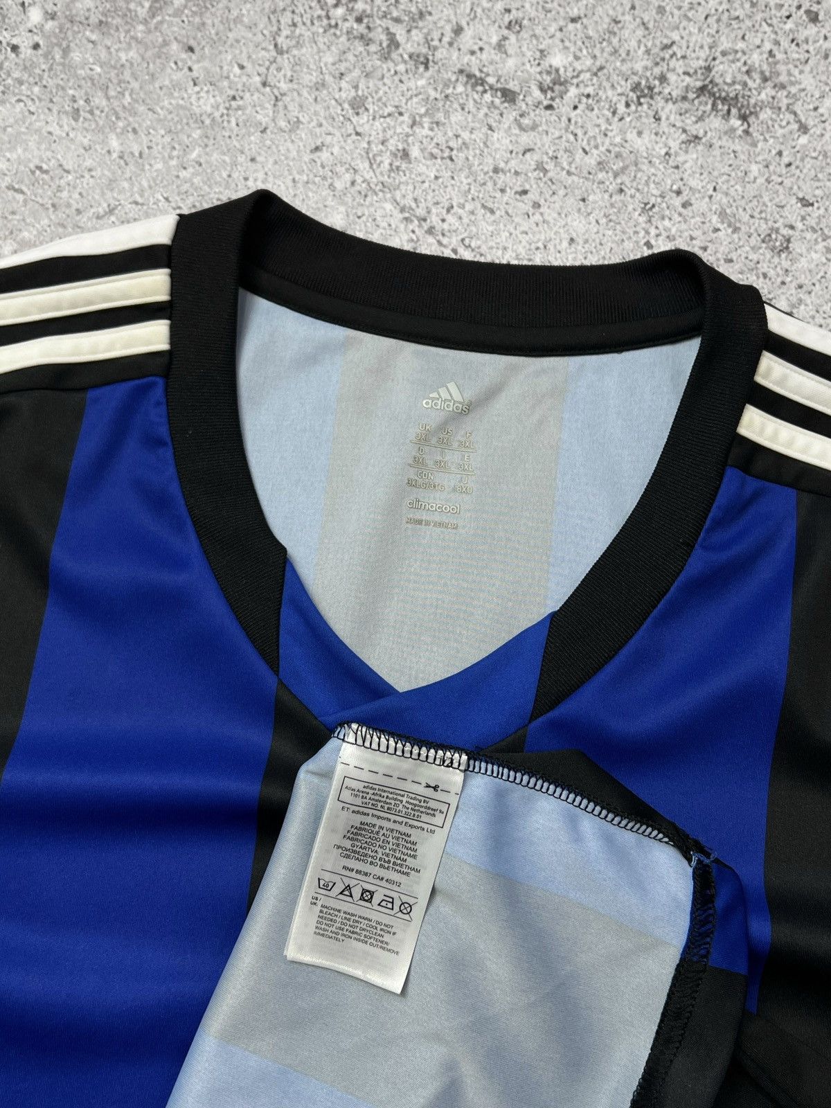 Adidas FC Middlesbrough England Adidas Away 2013/14 Soccer Jersey Size US XXL / EU 58 / 5 - 4 Thumbnail