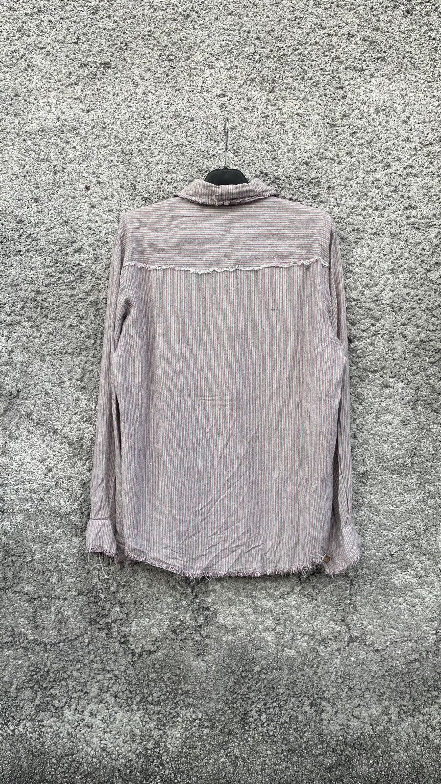 Super Lovers Super Lover Shirt Button Up Distressed Design Size US M / EU 48-50 / 2 - 3 Thumbnail