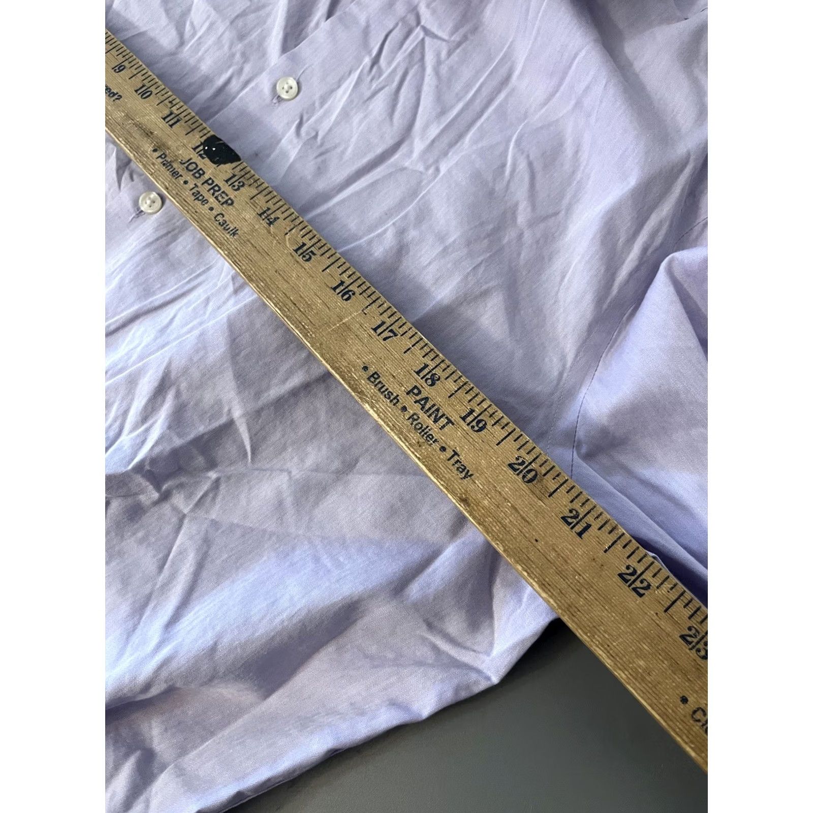 Calvin Klein Calvin Klein Collection Button-Down Shirt Mens L Purple Steel+ Reg Fit Stretch Cotton & Elastine 16.5 Long Sleeve Slim Casual Shirt Size US L / EU 52-54 / 3 - 5 Thumbnail
