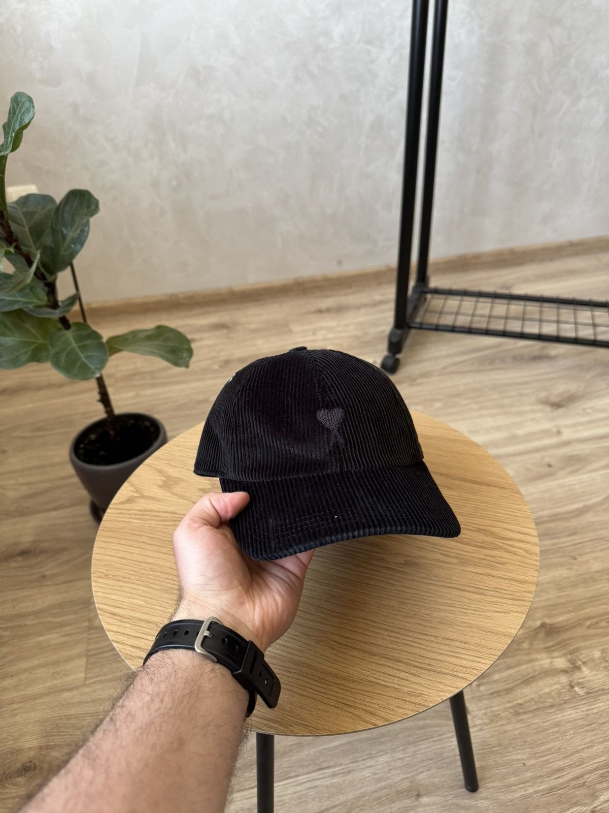 AMI Ami Corduroy Unisex Cap Size ONE SIZE - 1 Thumbnail