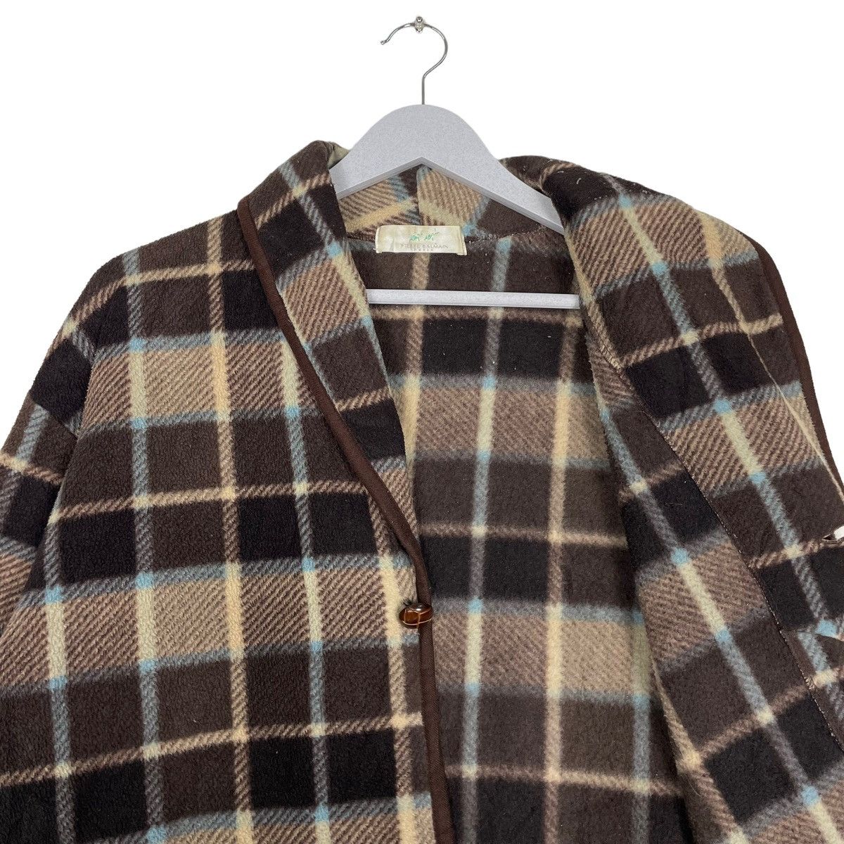 Pierre Balmain × Vintage 💥PIERRE BALMAIN CHECKED ROBE WEAR Size US L / EU 52-54 / 3 - 9 Thumbnail