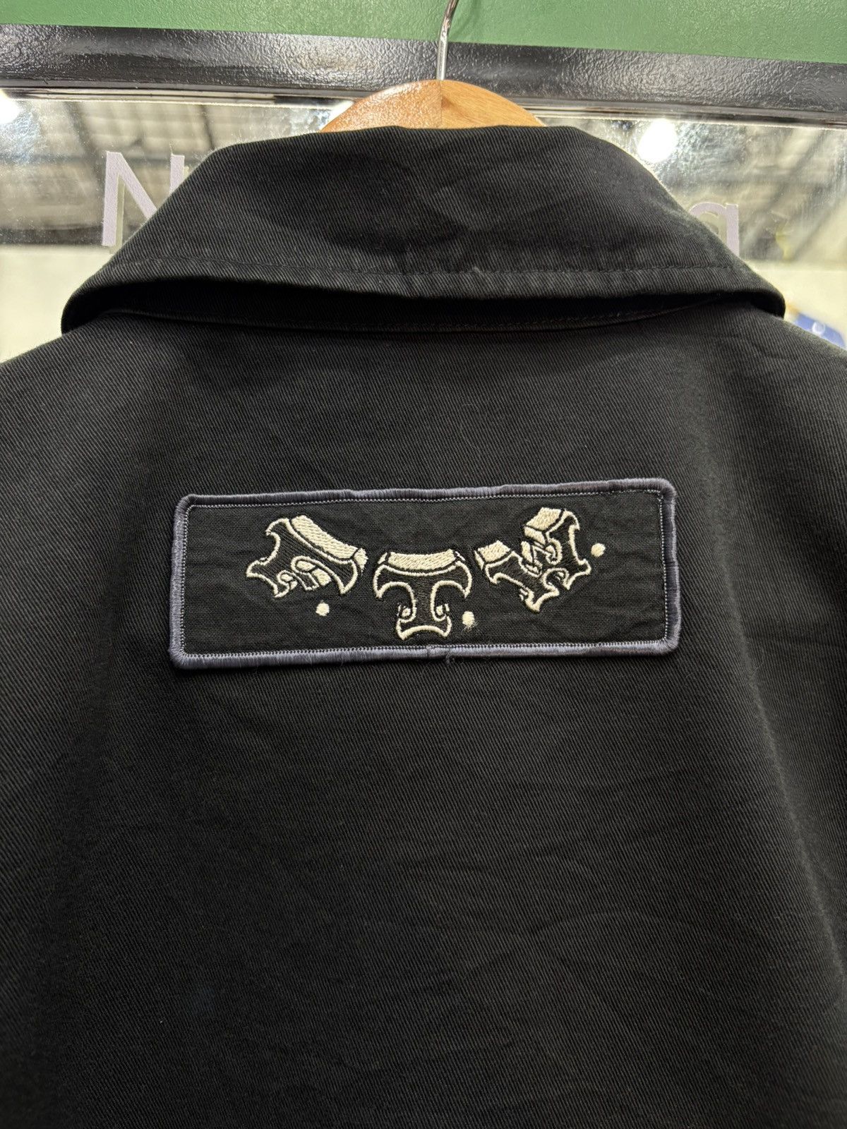 Neighborhood Neighborhood Med Black Jacket with Patch made 2004 Y2K Size US M / EU 48-50 / 2 - 8 Thumbnail