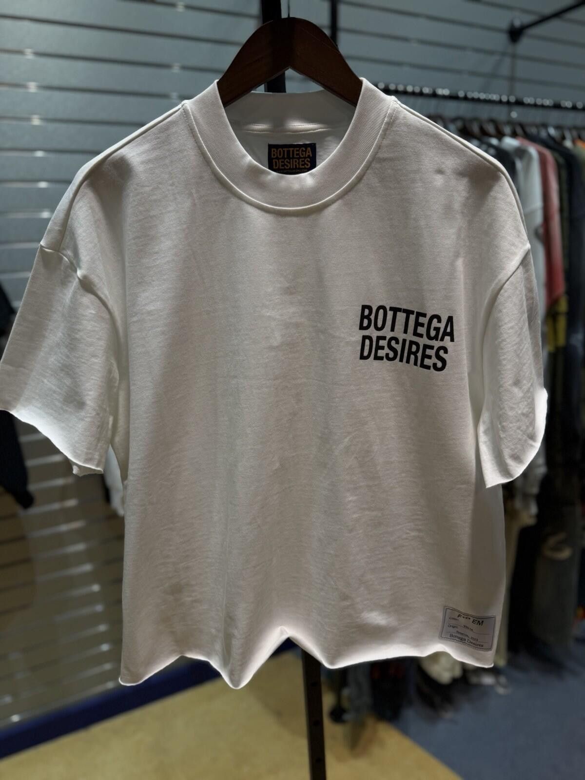 Bottega Desires Bottega Desires Tee T-Shirt F**k Joke (S) White Black Size US S / EU 44-46 / 1 - 2 Thumbnail