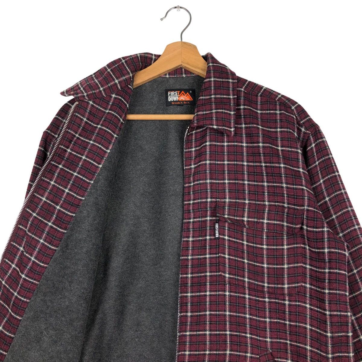Japanese Brand 🔥Vintage Flannel Shirt Jacket Tartan Design First Down Usa Size US M / EU 48-50 / 2 - 12 Thumbnail